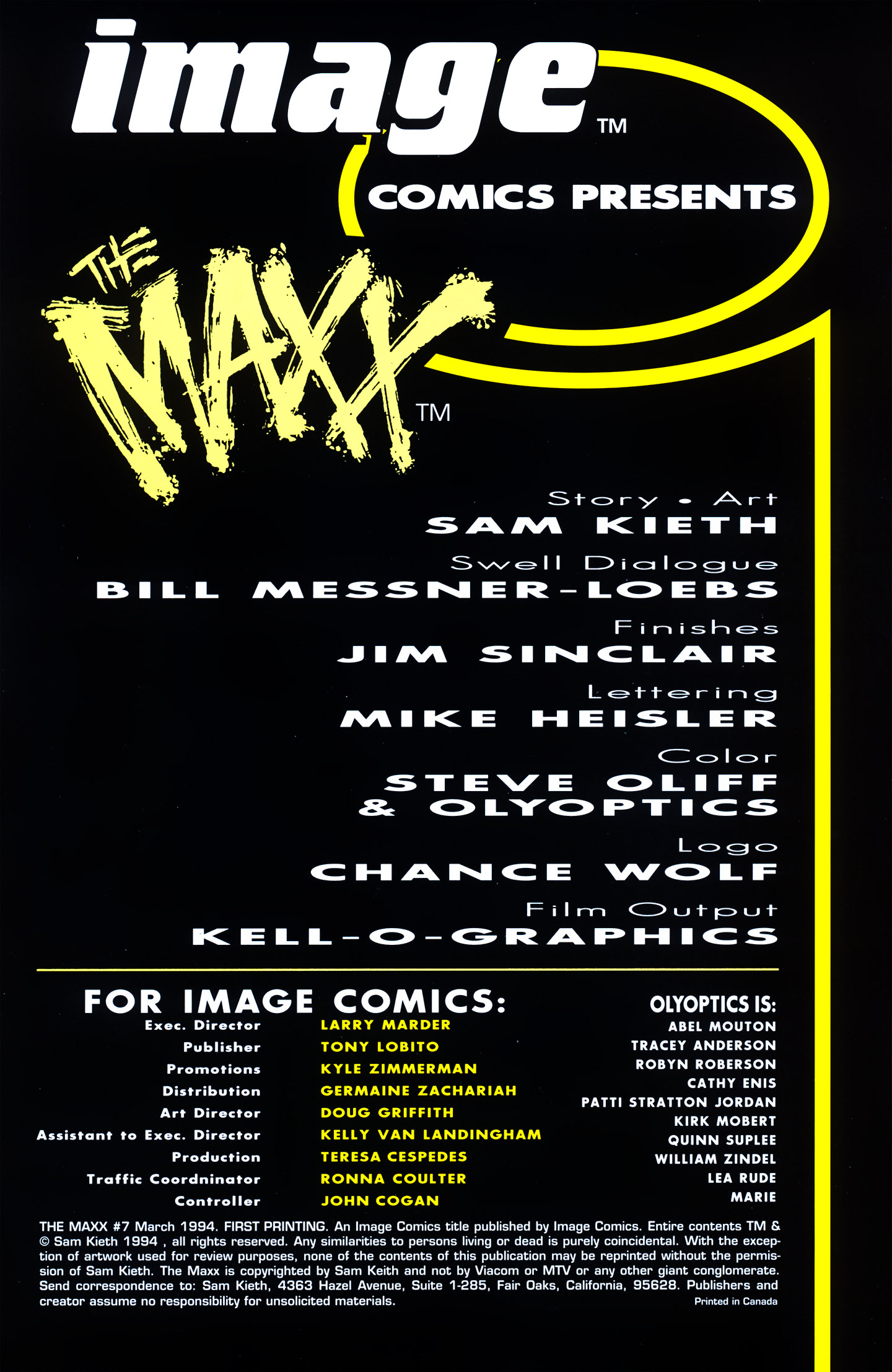 Read online The Maxx (1993) comic -  Issue #7 - 2