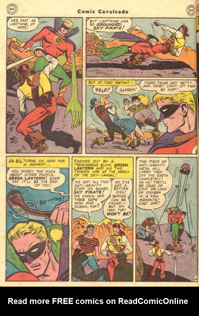 Read online Comic Cavalcade comic -  Issue #25 - 36