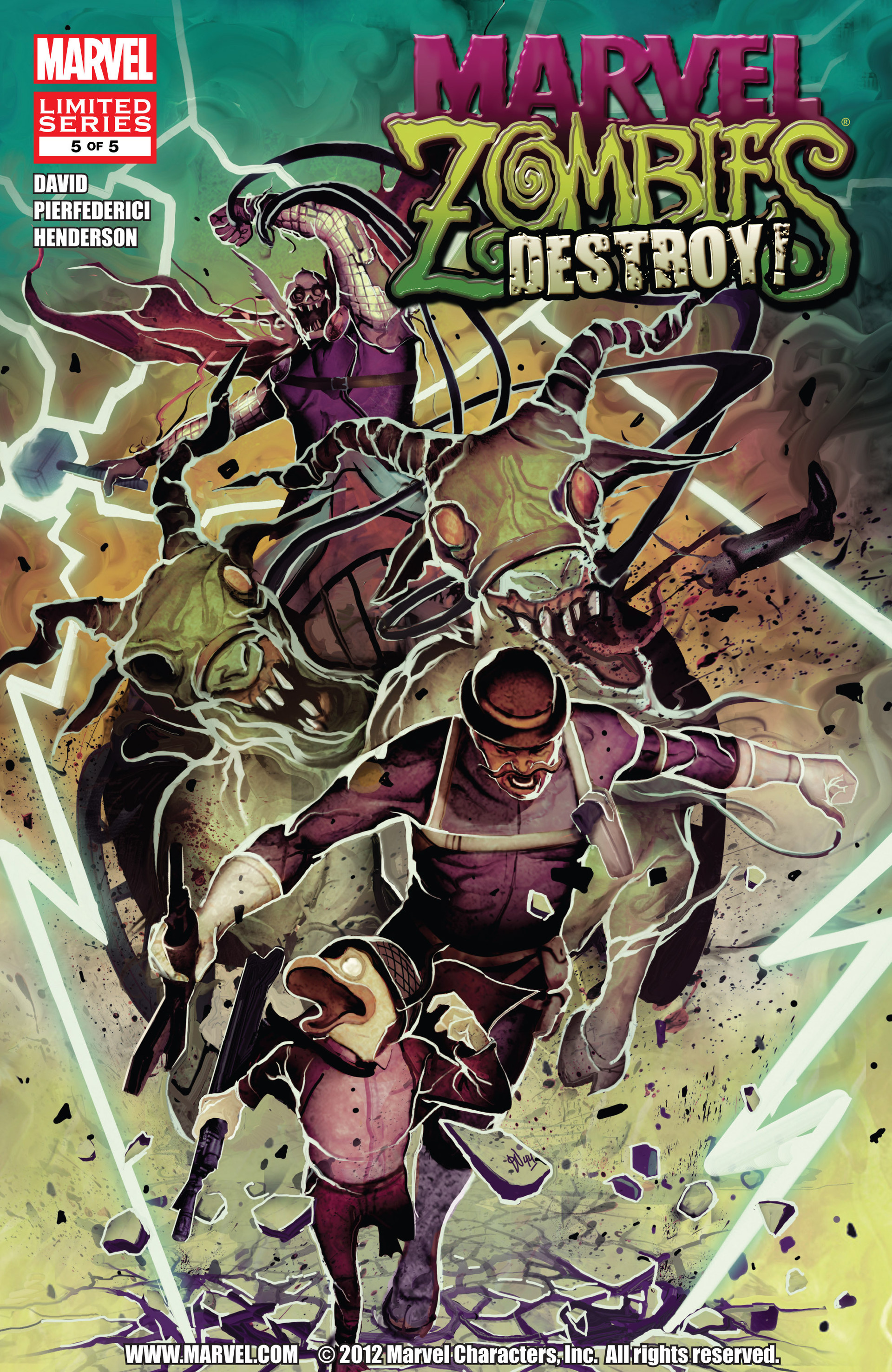 Read online Marvel Zombies Destroy! comic -  Issue #5 - 1