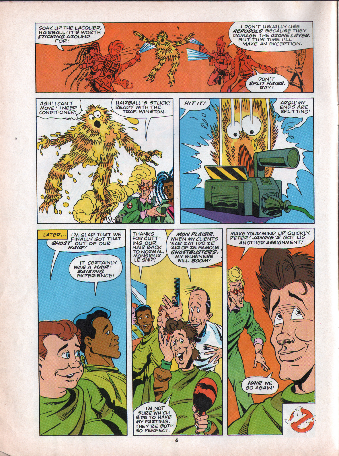 Read online The Real Ghostbusters comic -  Issue #45 - 6