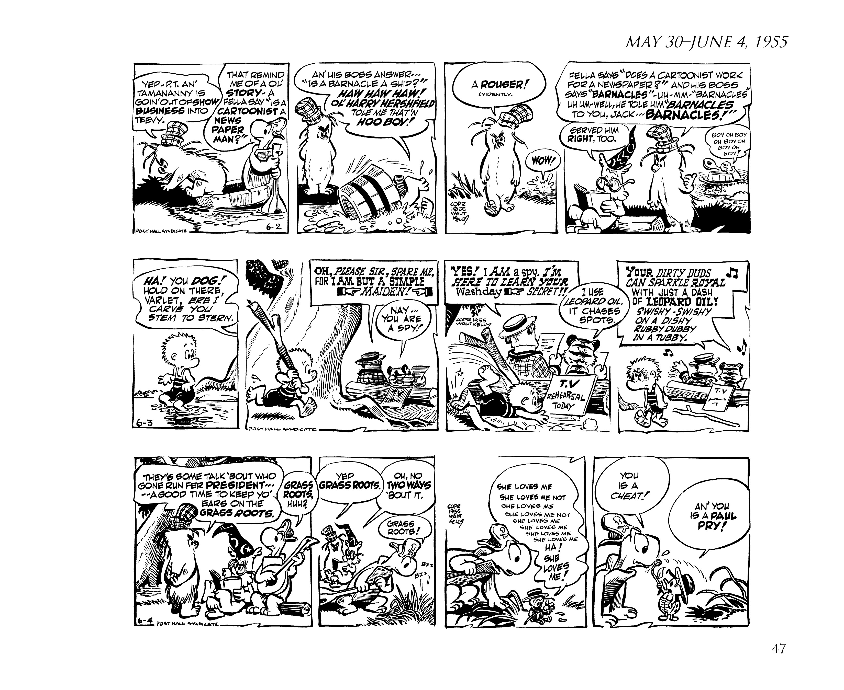 Read online Pogo by Walt Kelly: The Complete Syndicated Comic Strips comic -  Issue # TPB 4 (Part 1) - 59
