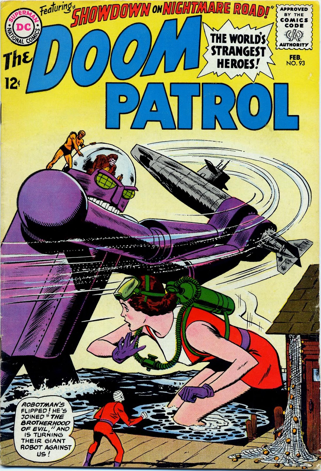 Doom Patrol (1964) issue 93 - Page 1