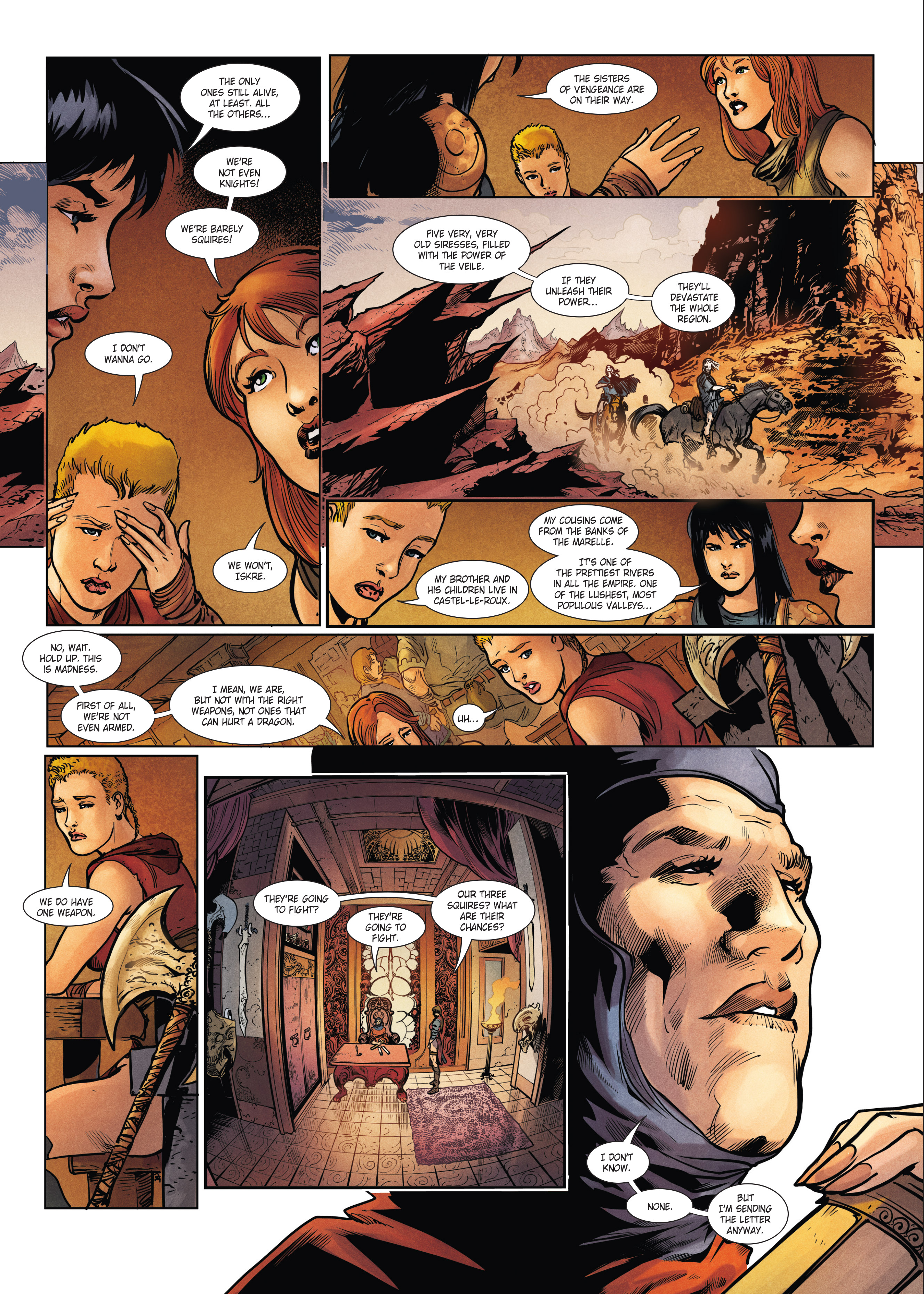 Read online Chronicles of the Dragon Knights comic -  Issue #21 - 14