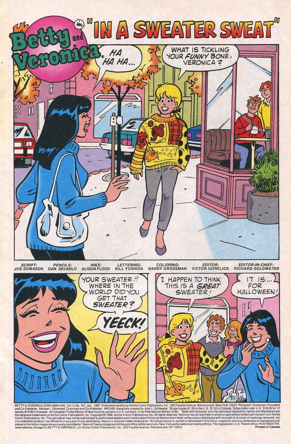 Read online Betty and Veronica (1987) comic -  Issue #107 - 3