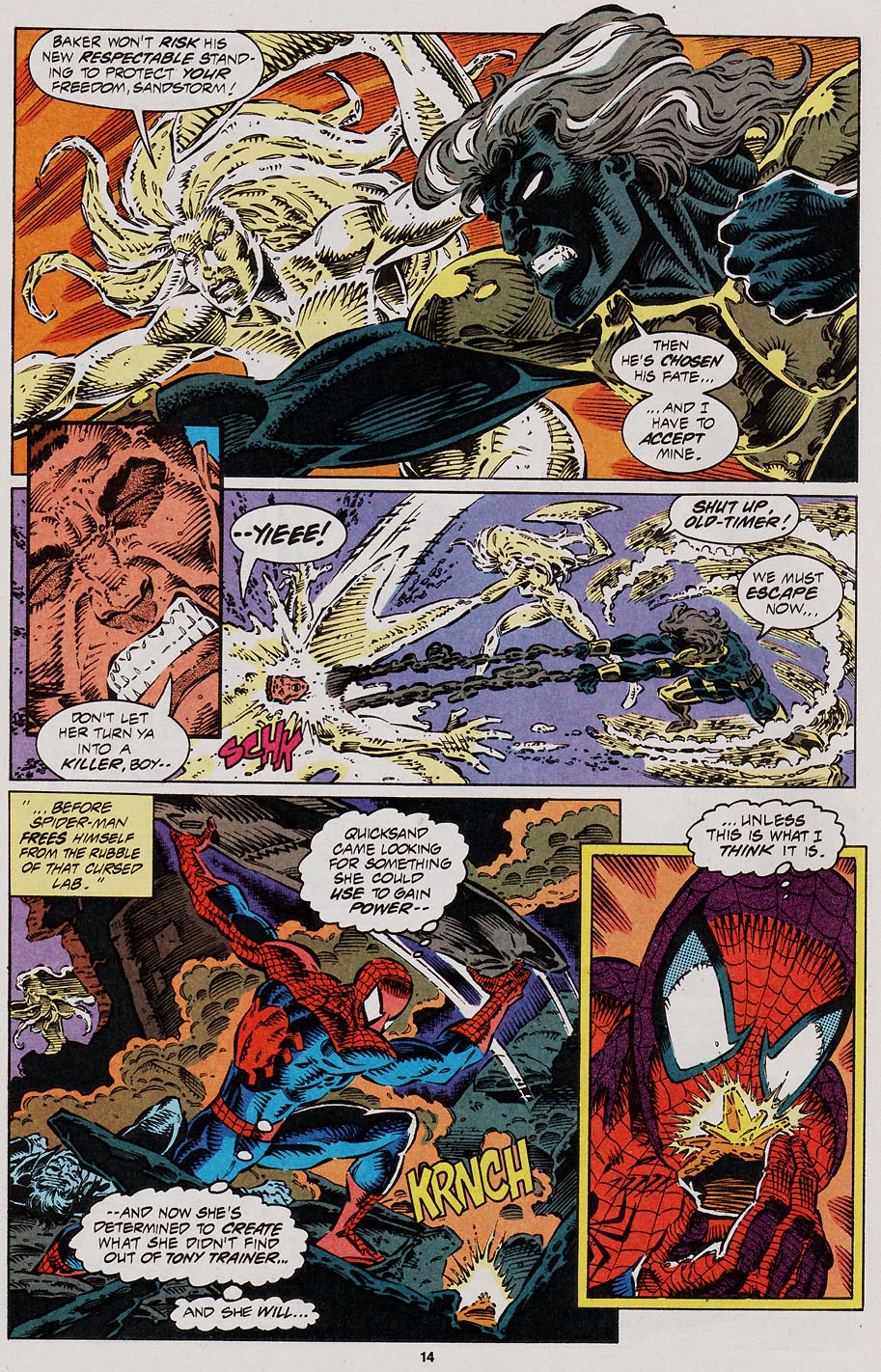 Read online Web of Spider-Man (1985) comic -  Issue #108 - 11