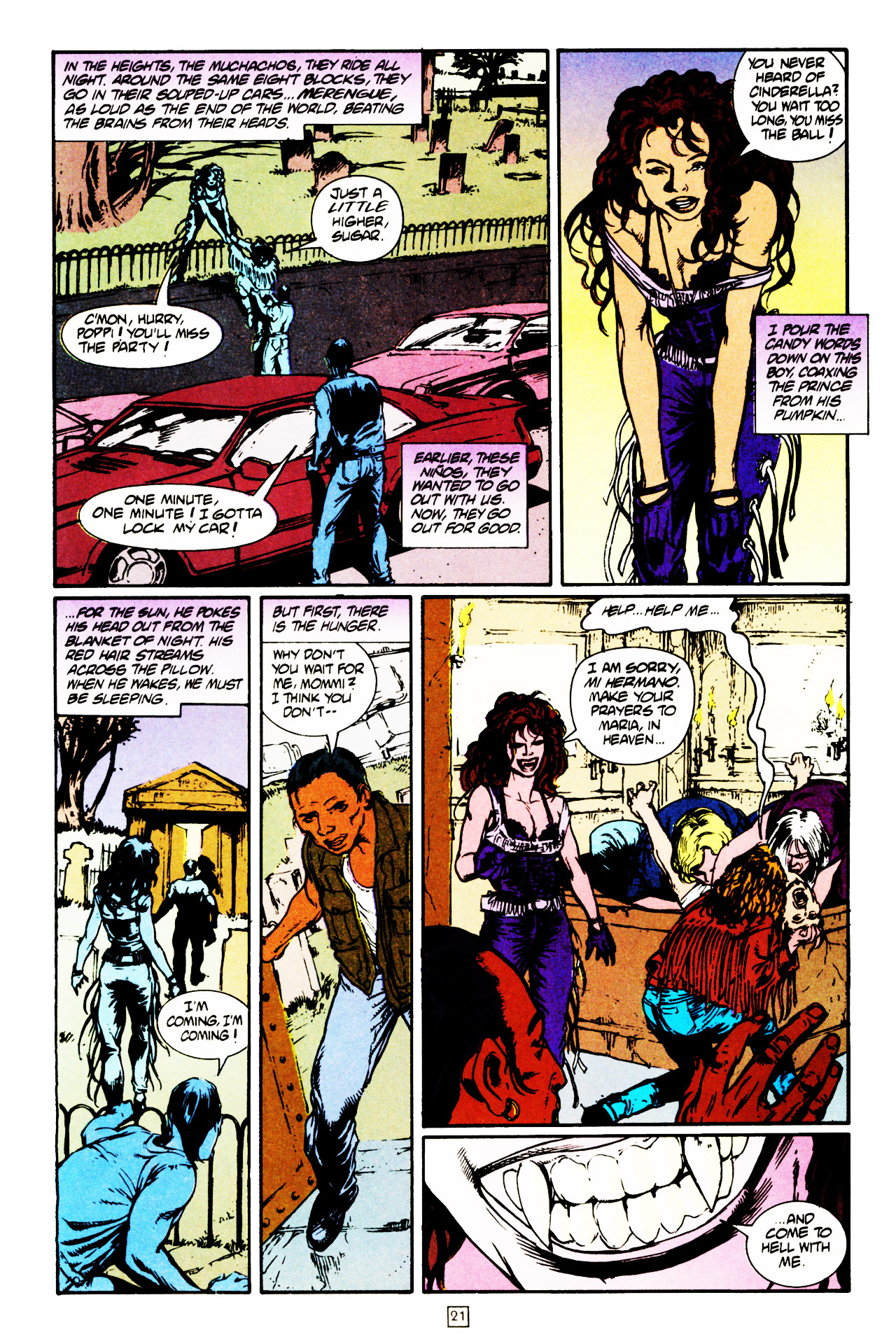 Read online Vamps comic -  Issue #5 - 21