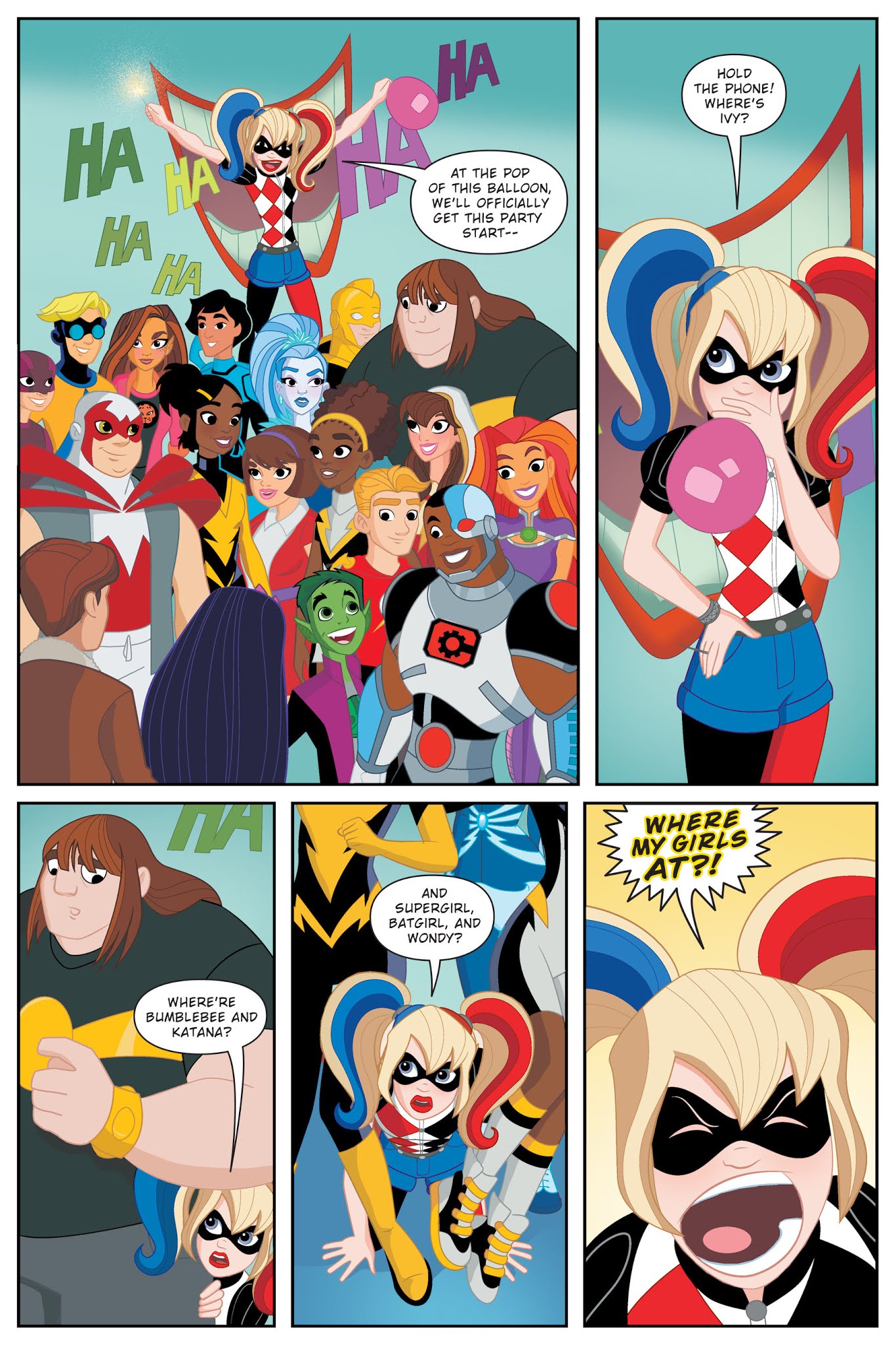 Read online DC Super Hero Girls: Finals Crisis comic -  Issue # TPB - 104