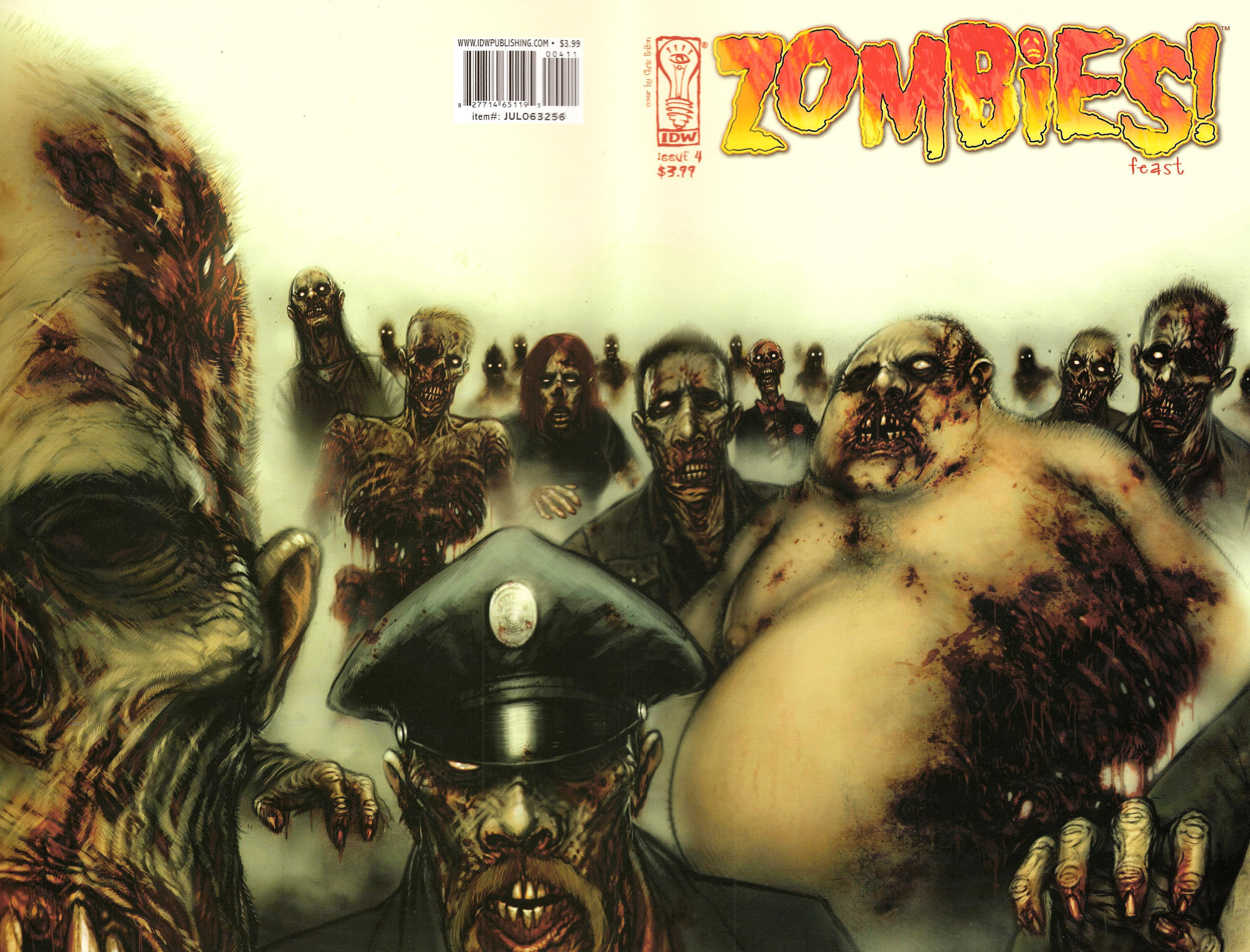 Read online Zombies! Feast comic -  Issue #4 - 1