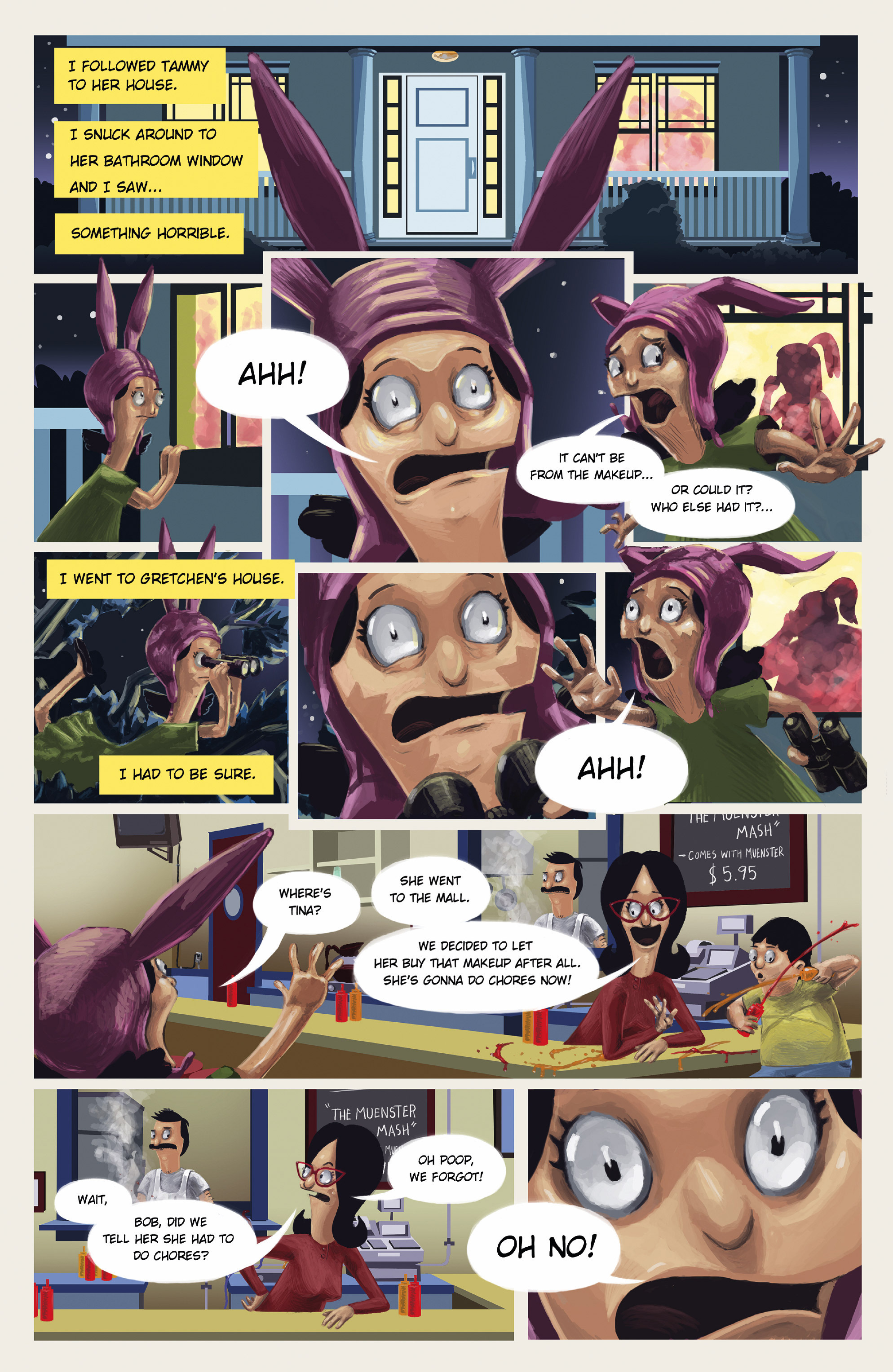 Read online Bob's Burgers (2015) comic -  Issue #12 - 16
