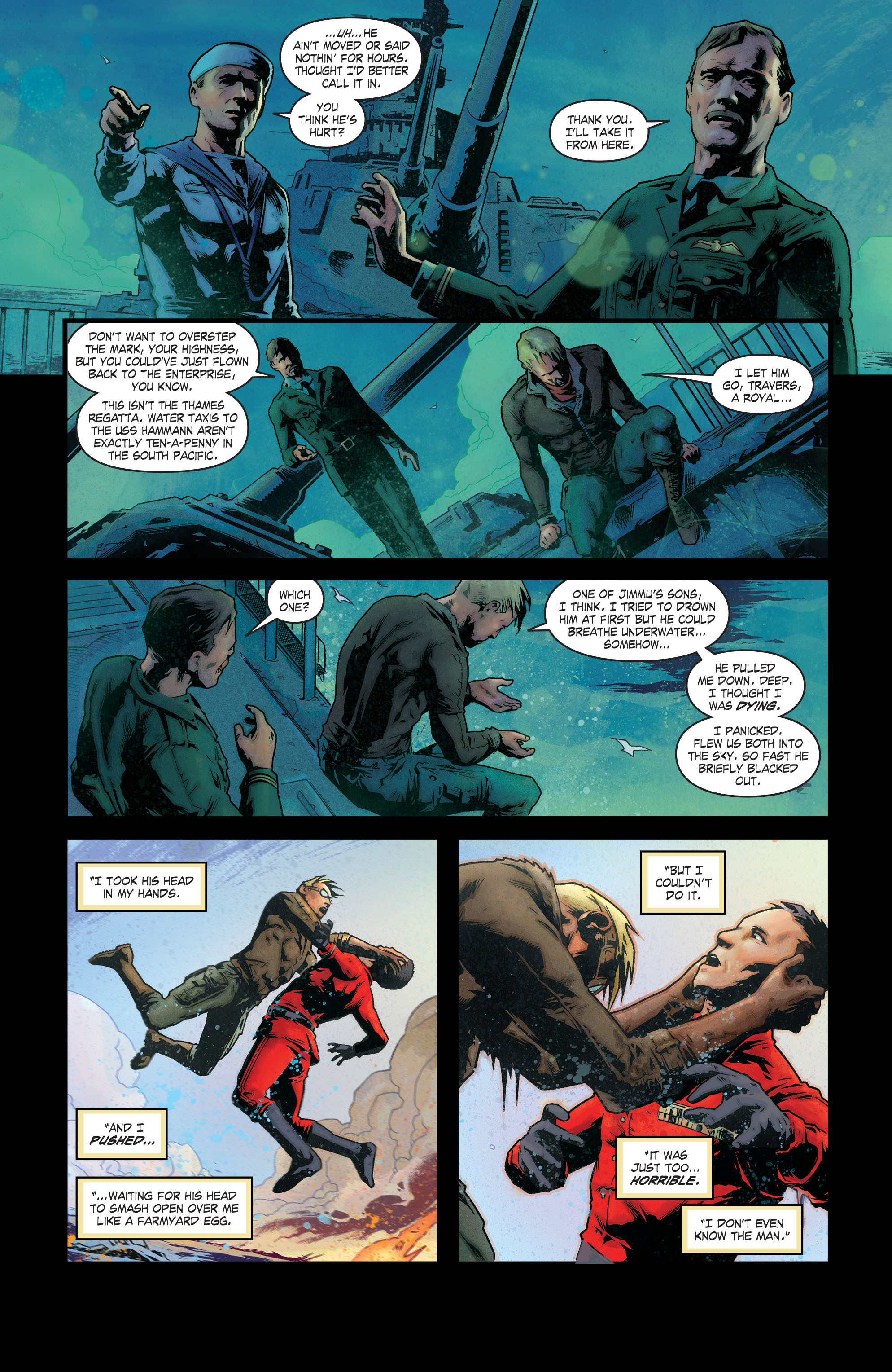 Read online The Royals: Masters of War comic -  Issue #3 - 9