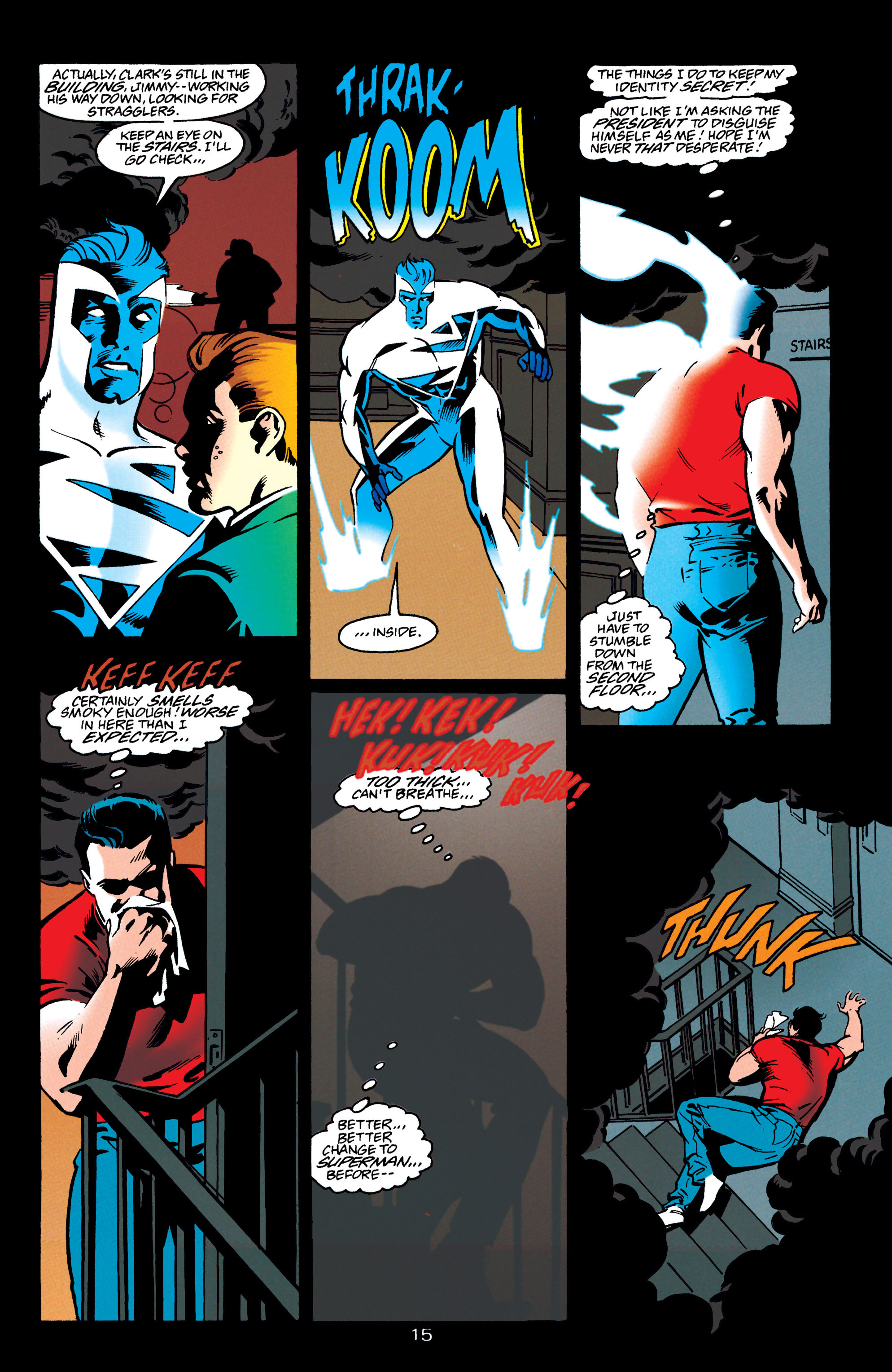 Read online Adventures of Superman (1987) comic -  Issue #549 - 15