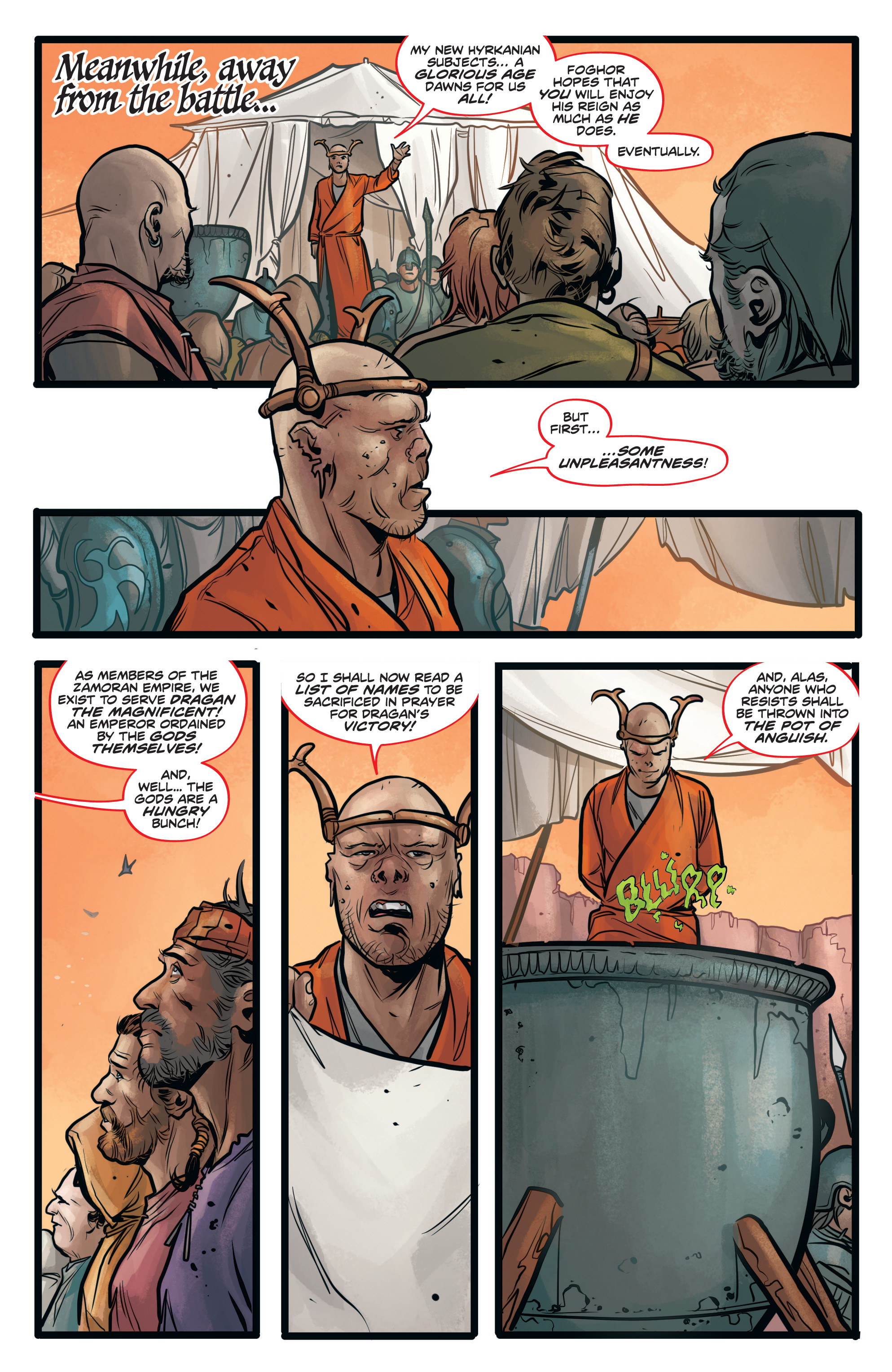 Read online Red Sonja (2019) comic -  Issue #12 - 15