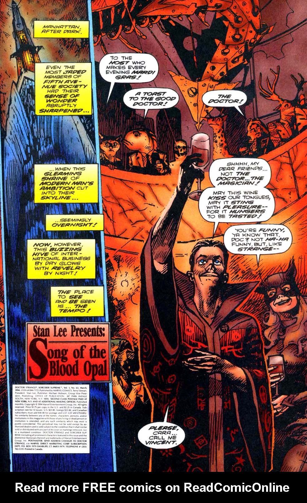 Read online Doctor Strange: Sorcerer Supreme comic -  Issue #63 - 2