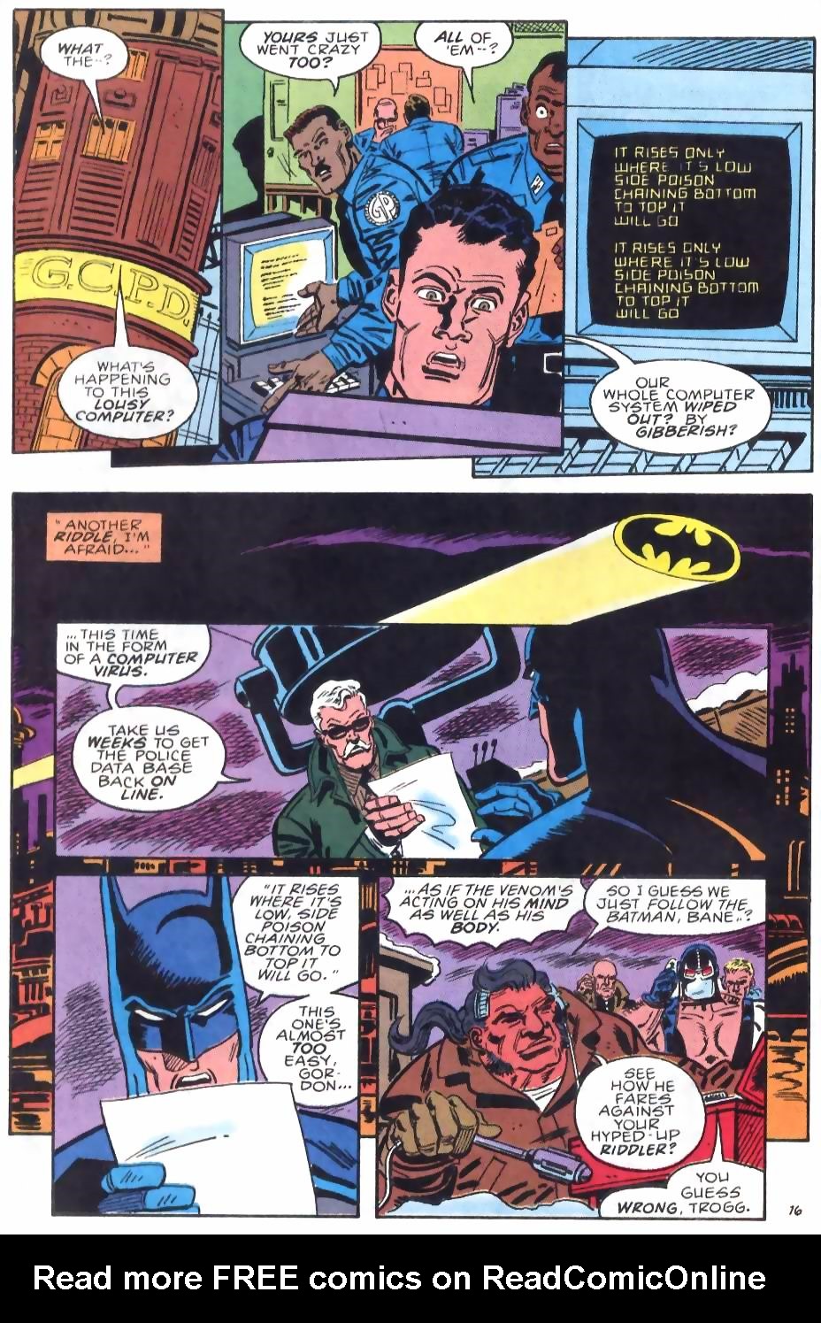 Read online Batman: Knightfall comic -  Issue #0b - 17