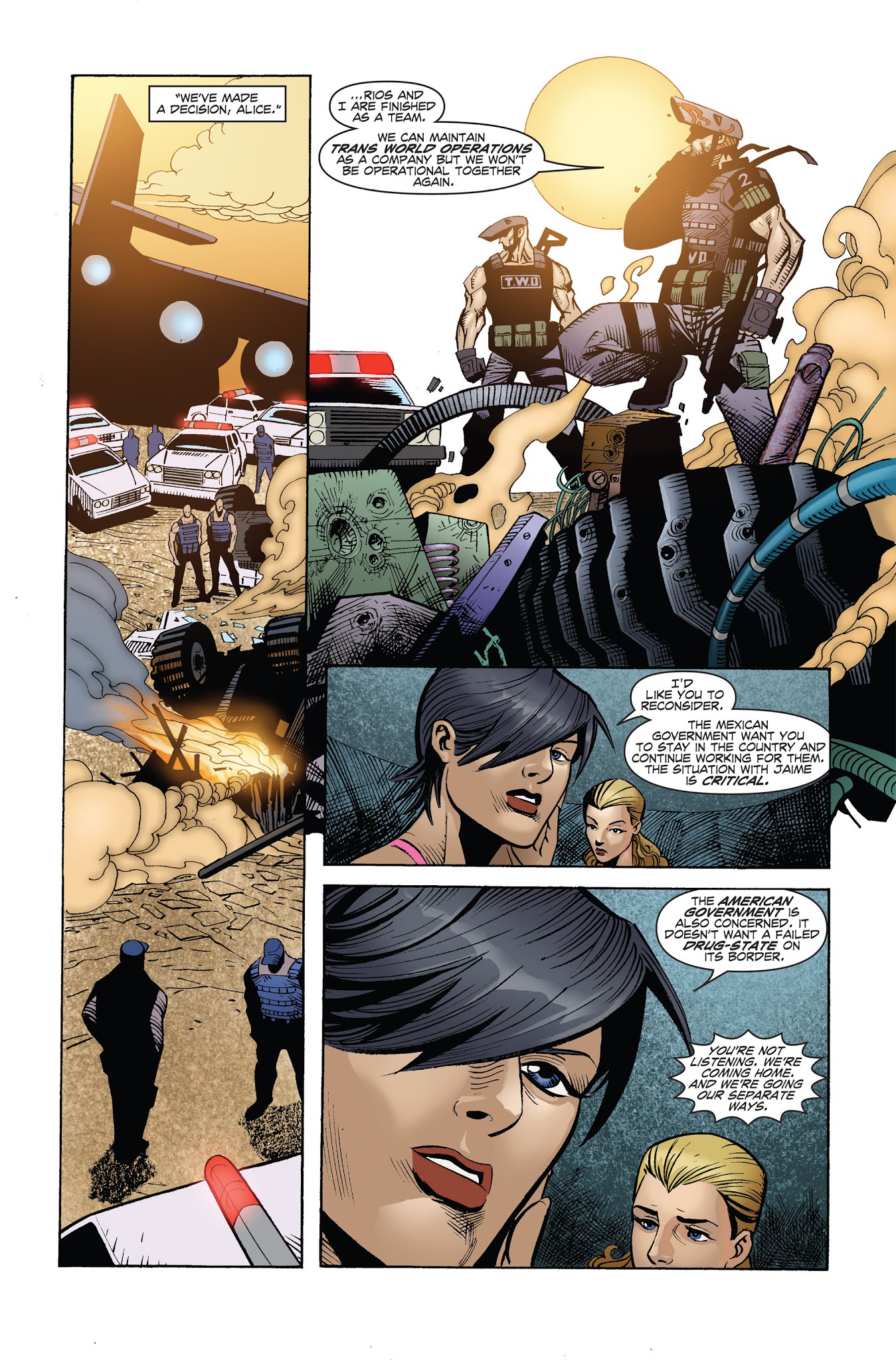 Read online Army of Two comic -  Issue #5 - 23