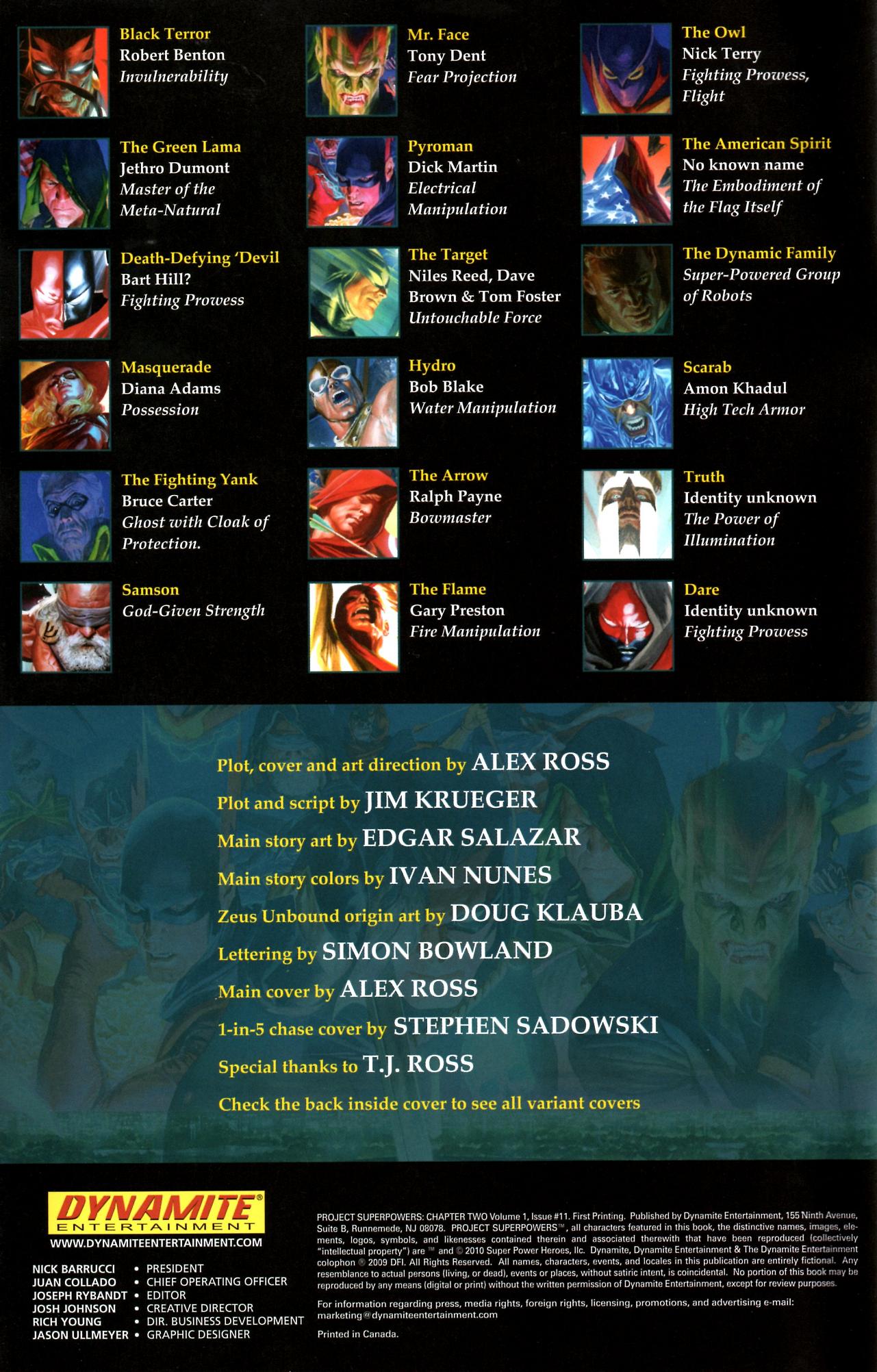 Read online Project Superpowers: Chapter Two comic -  Issue #11 - 3