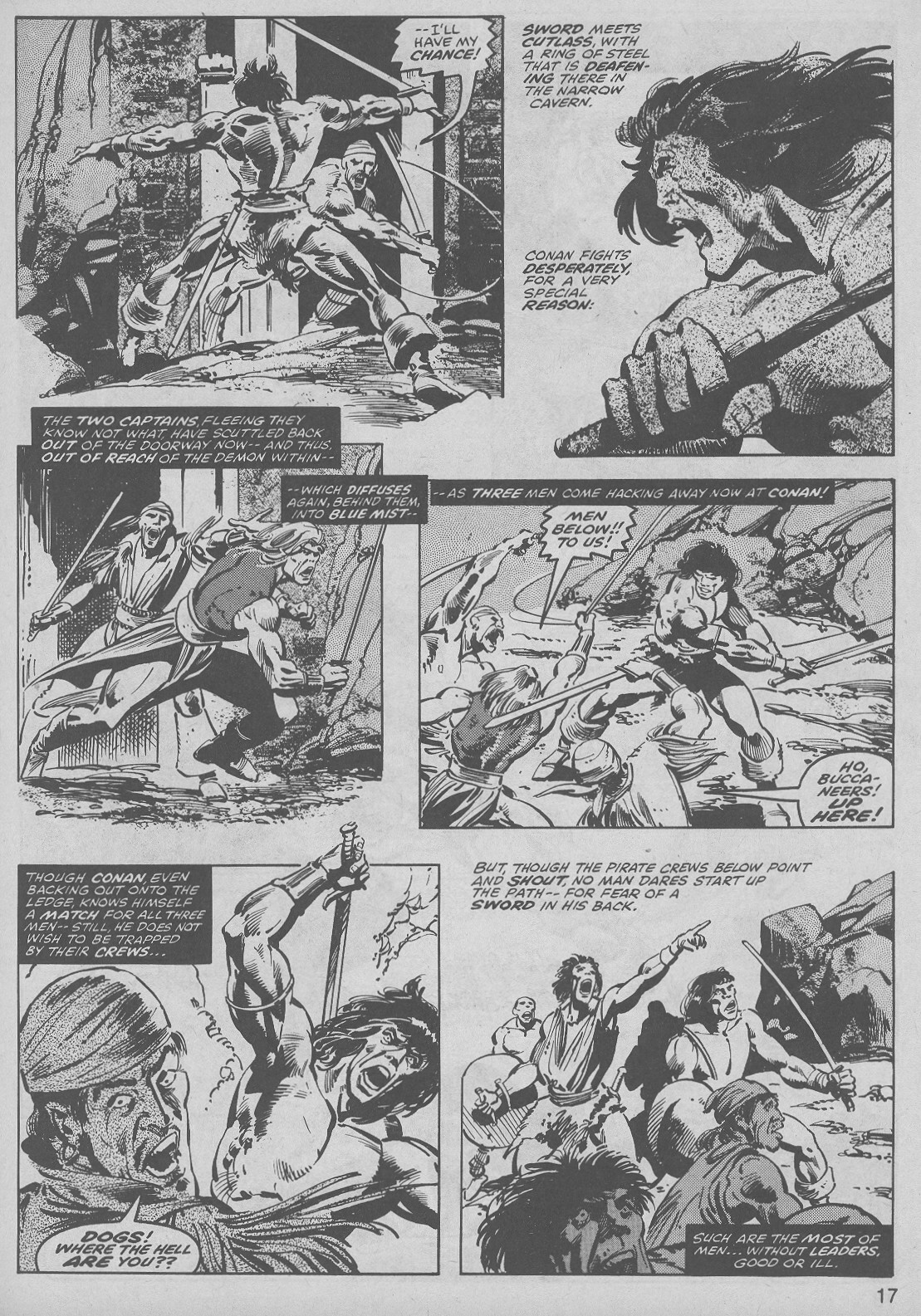 Read online The Savage Sword Of Conan comic -  Issue #48 - 17