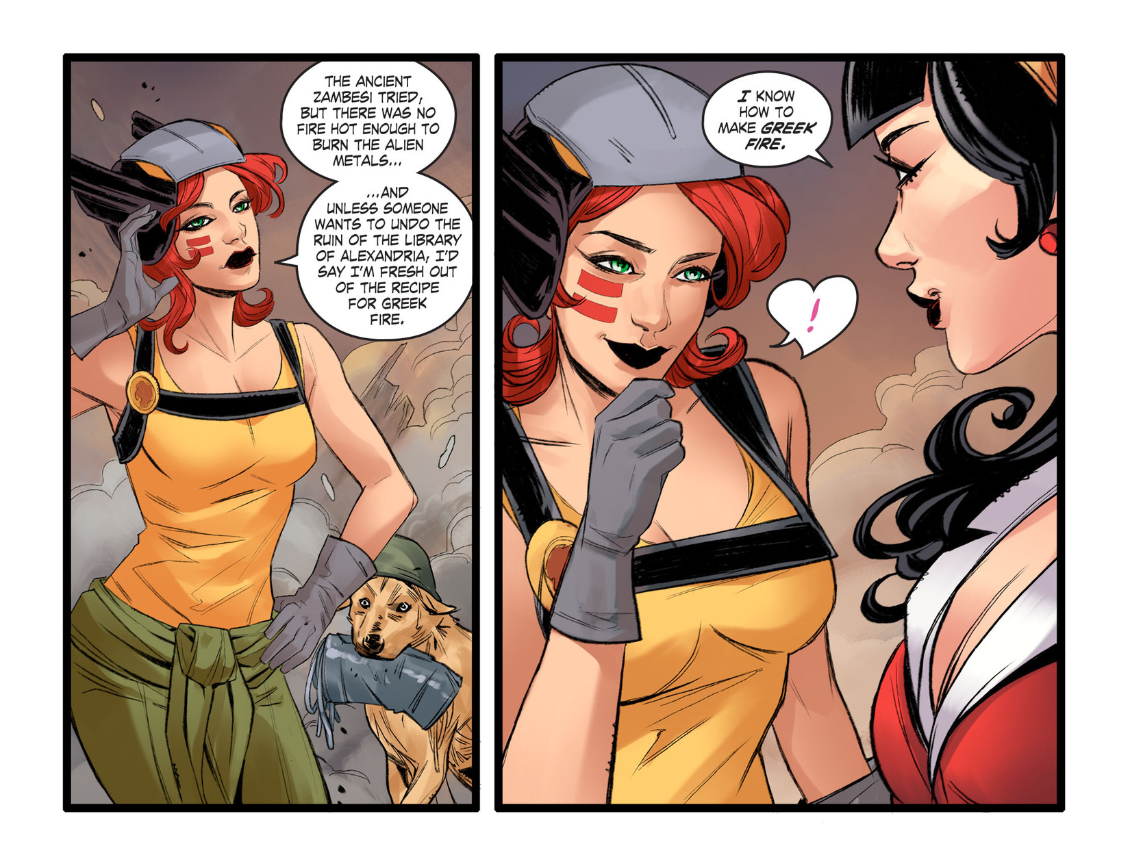 Read online DC Comics: Bombshells comic -  Issue #72 - 16