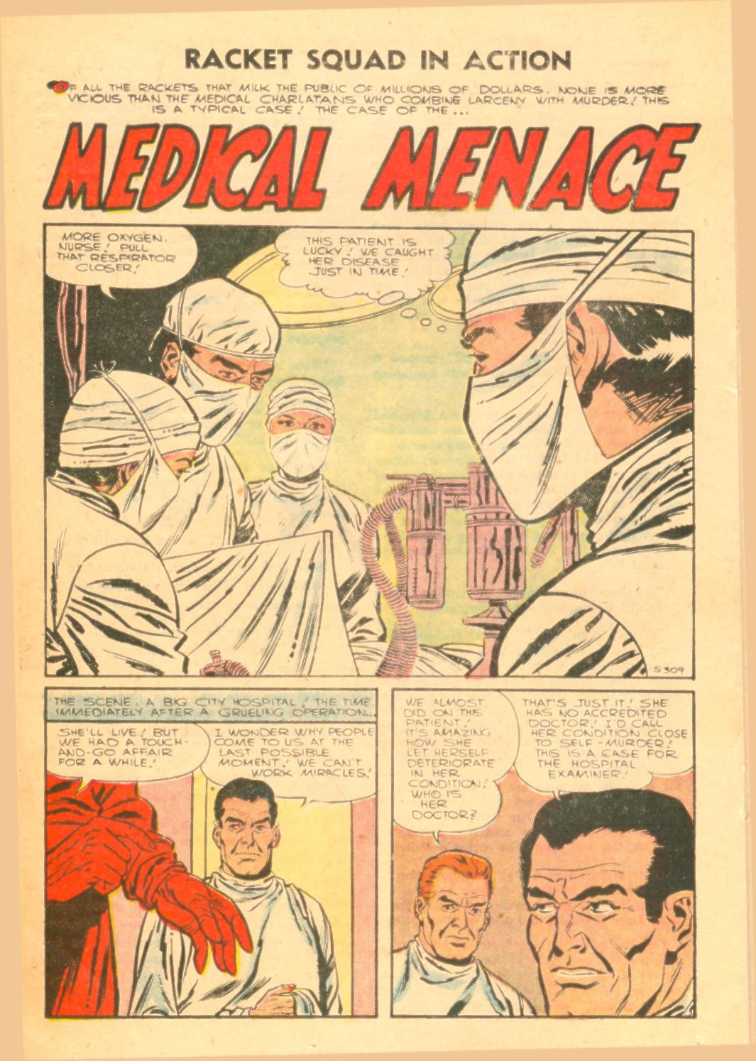 Read online Racket Squad in Action comic -  Issue #21 - 20