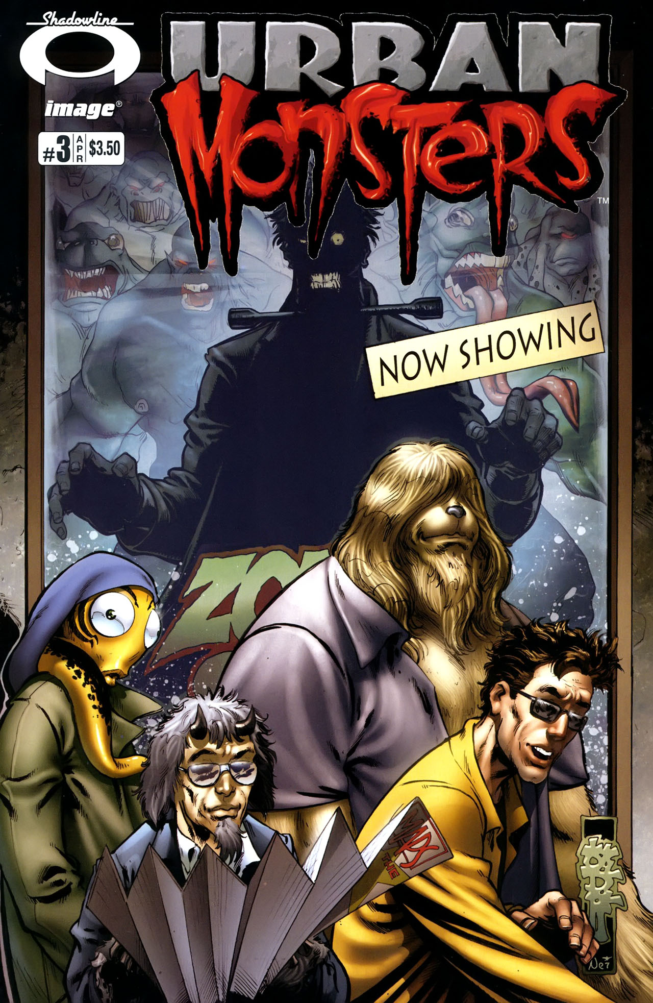 Read online Urban Monsters comic -  Issue #3 - 1