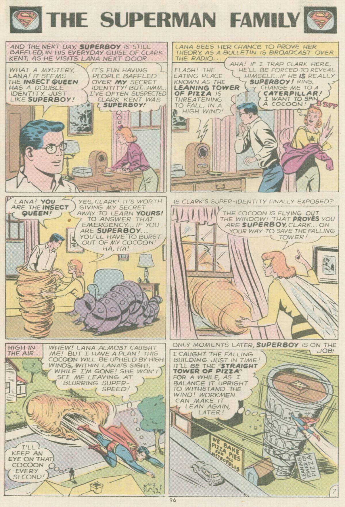 Read online The Superman Family comic -  Issue #167 - 96