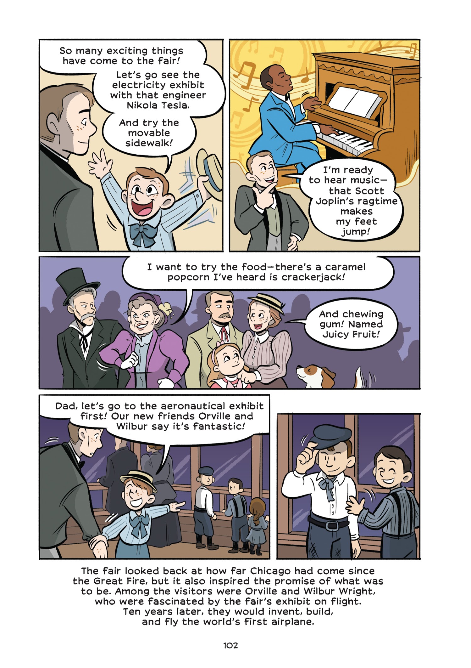 Read online History Comics comic -  Issue # The Great Chicago Fire: Rising From the Ashes - 111