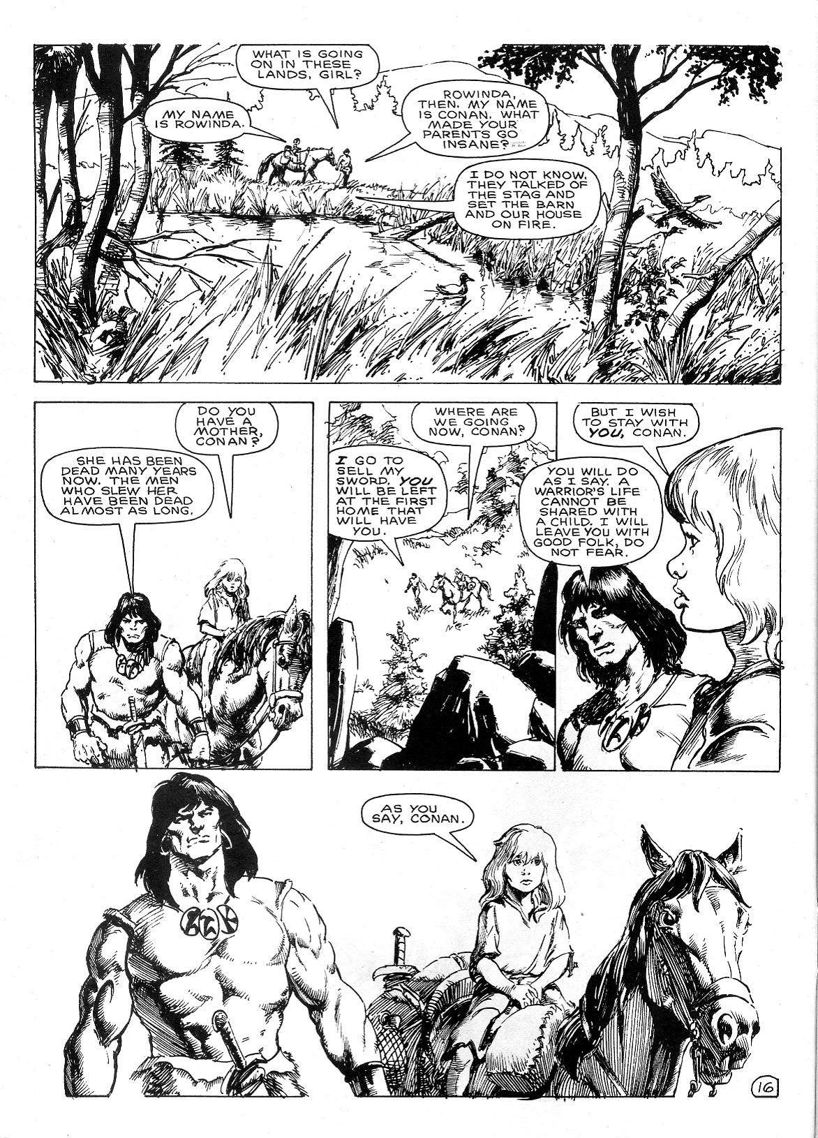 Read online The Savage Sword Of Conan comic -  Issue #145 - 22