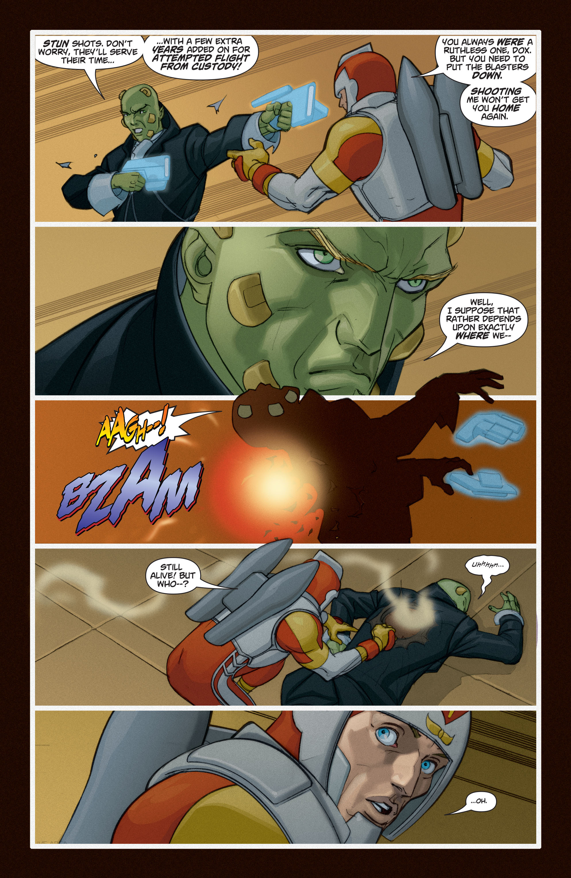 Read online Adam Strange (2004) comic -  Issue #6 - 22