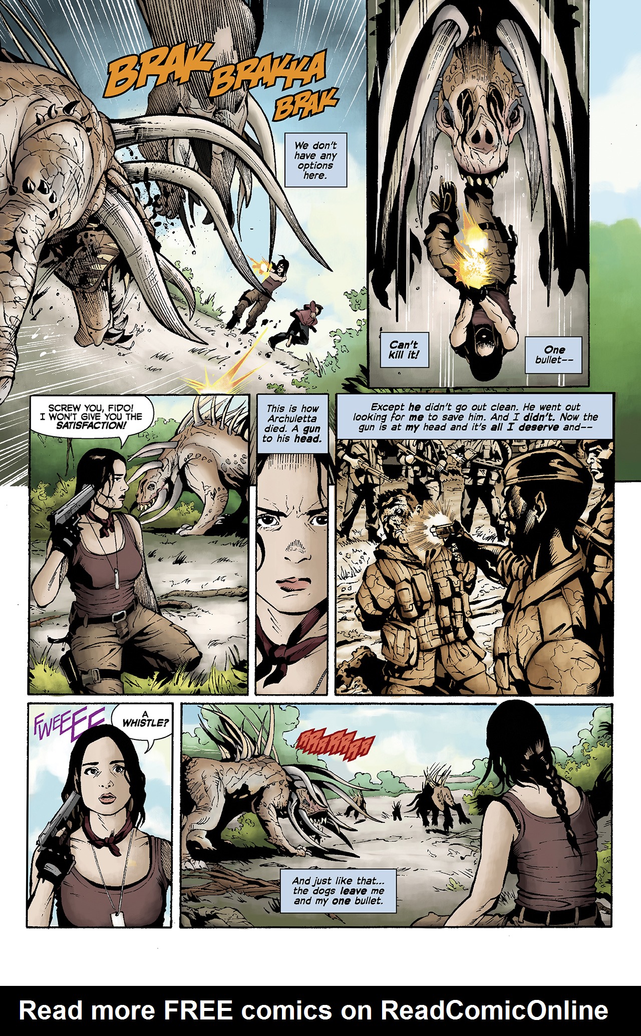 Read online Predators Film Adaptation comic -  Issue # Full - 21