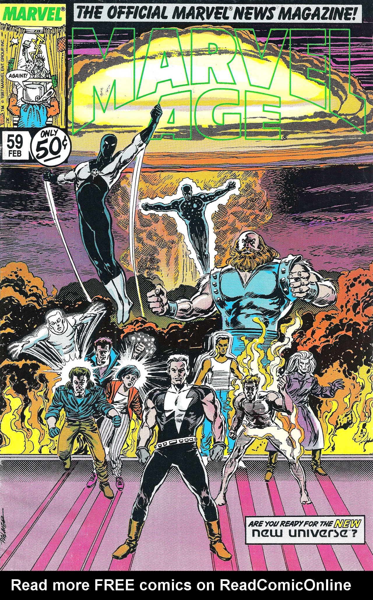 Read online Marvel Age comic -  Issue #59 - 1