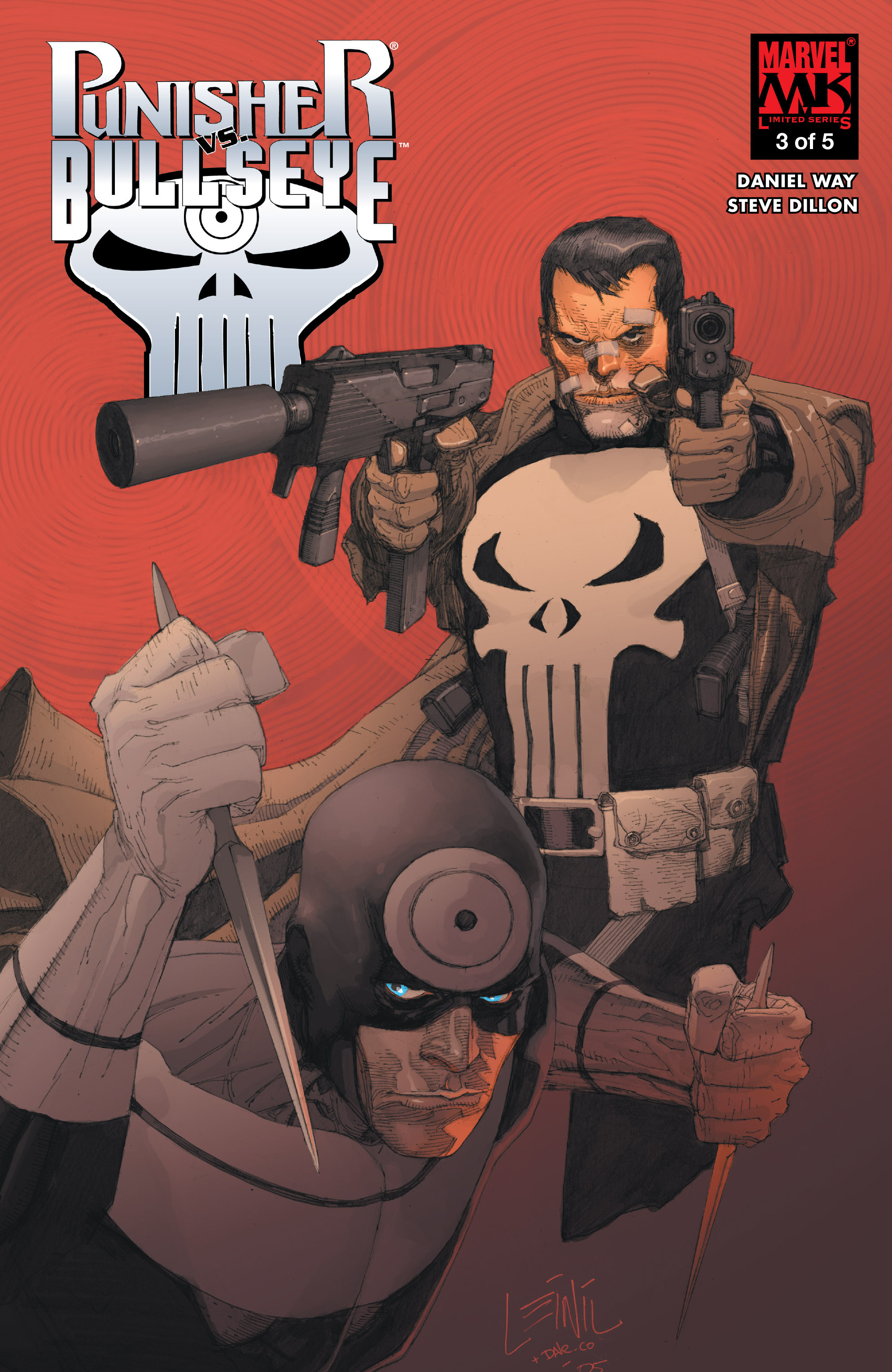 Read online Punisher vs. Bullseye comic -  Issue #3 - 1