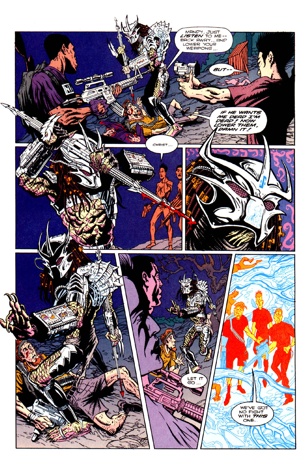 Read online Predator:  Bad Blood comic -  Issue #3 - 4