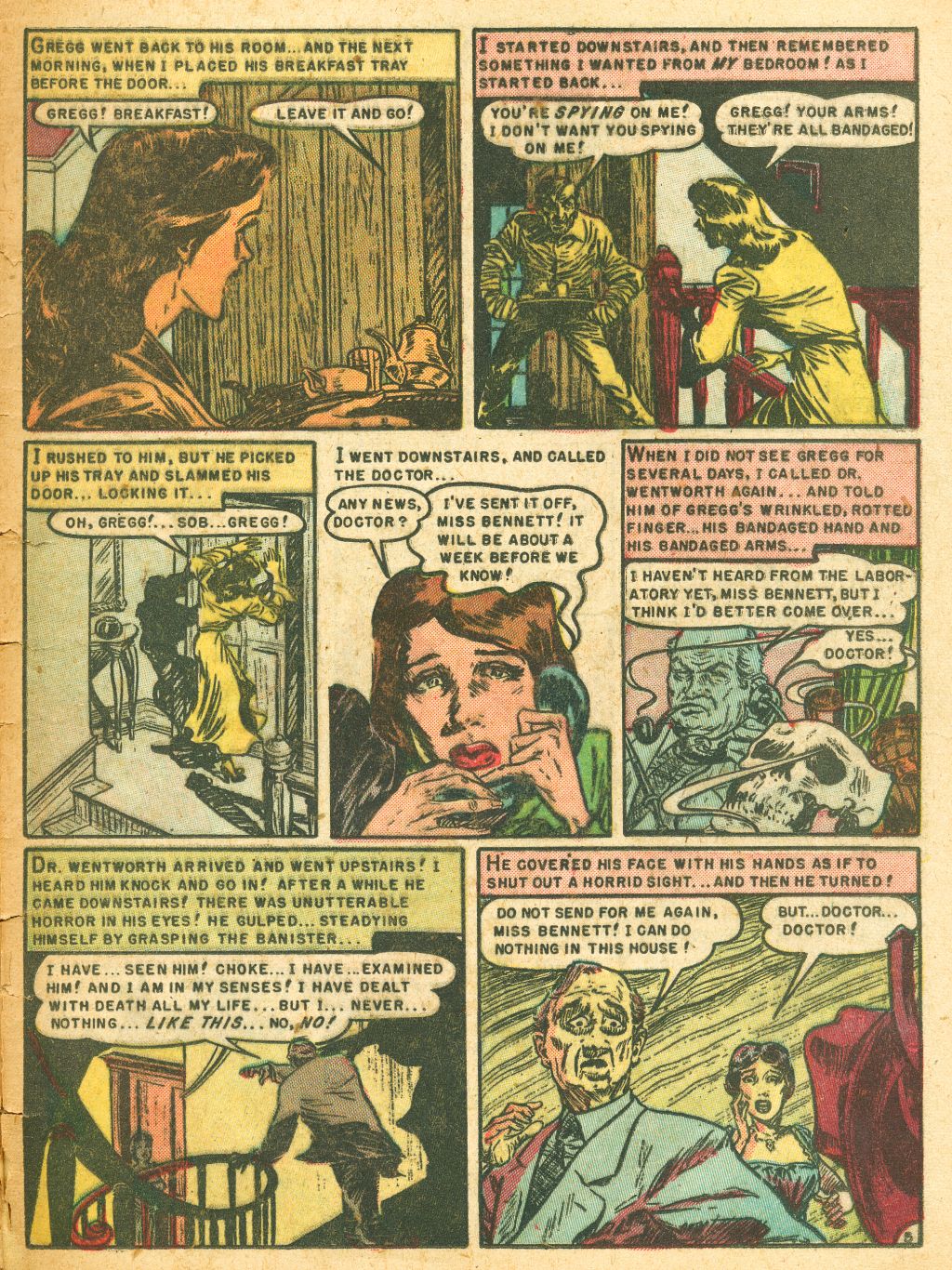 Read online Tales From The Crypt (1950) comic -  Issue #20 - 26