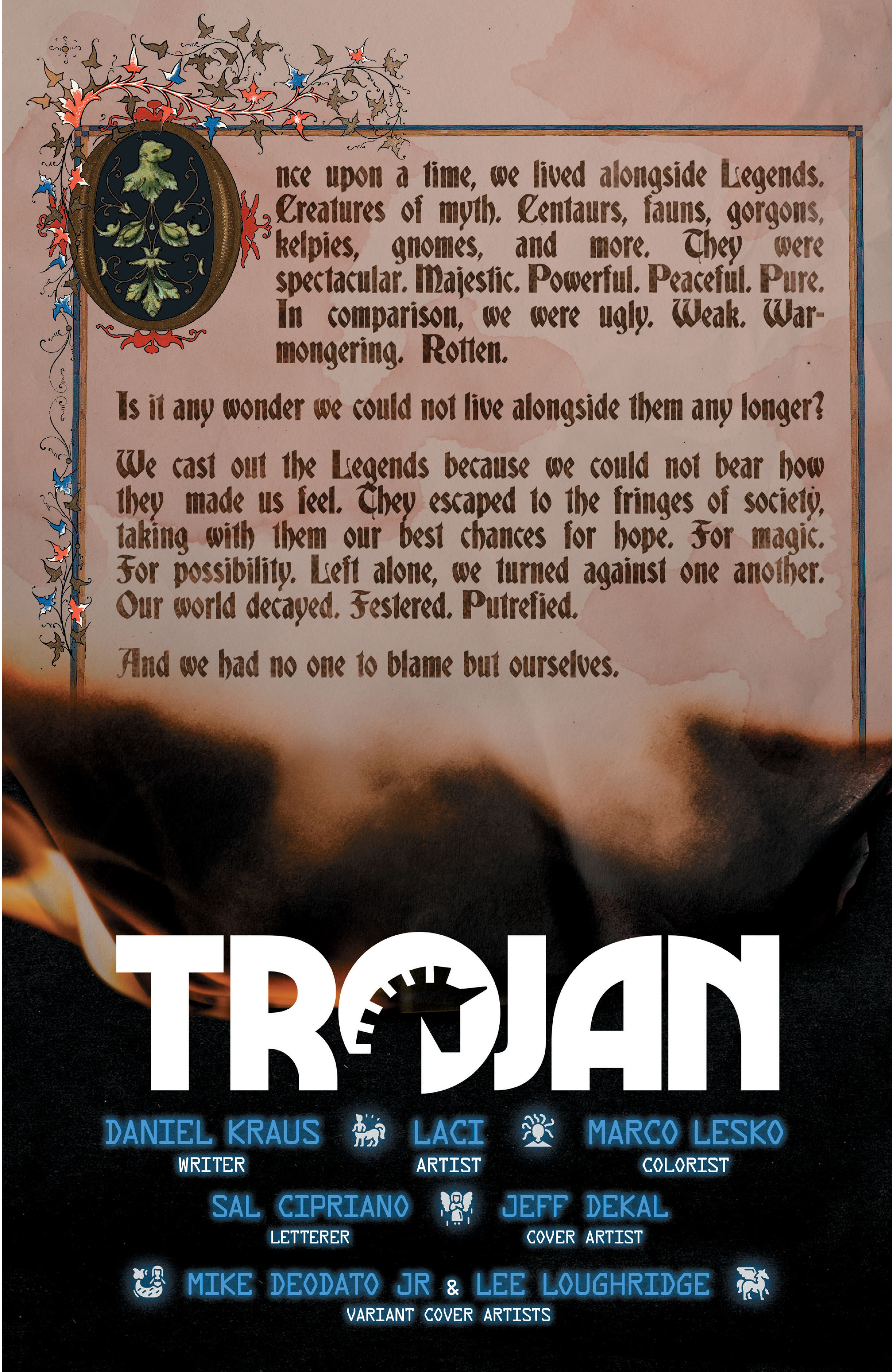 Read online Trojan comic -  Issue #1 - 2