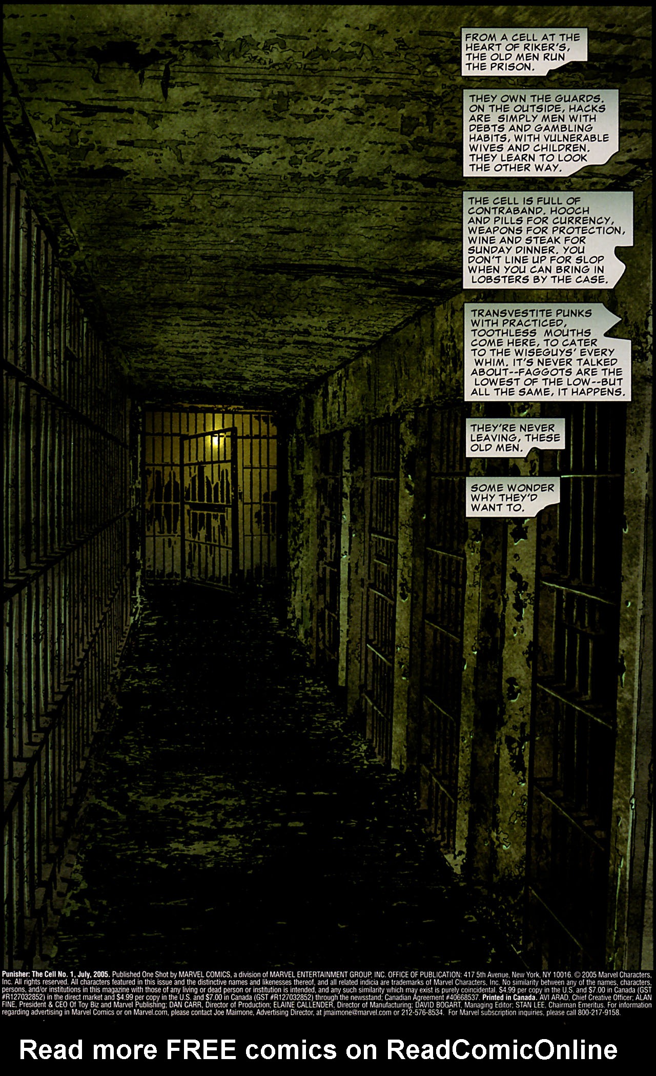 Read online Punisher: The Cell comic -  Issue # Full - 2