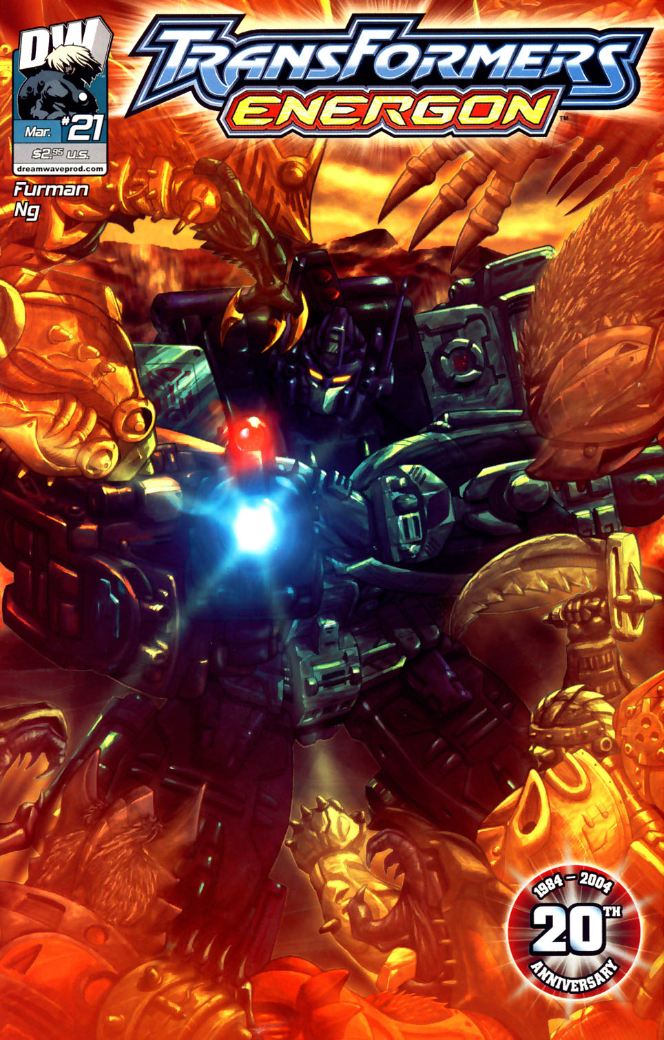 Read online Transformers Energon comic -  Issue #21 - 1