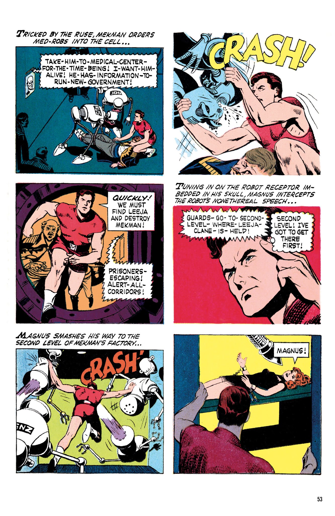Read online Magnus, Robot Fighter Archives comic -  Issue # TPB 1 (Part 1) - 55
