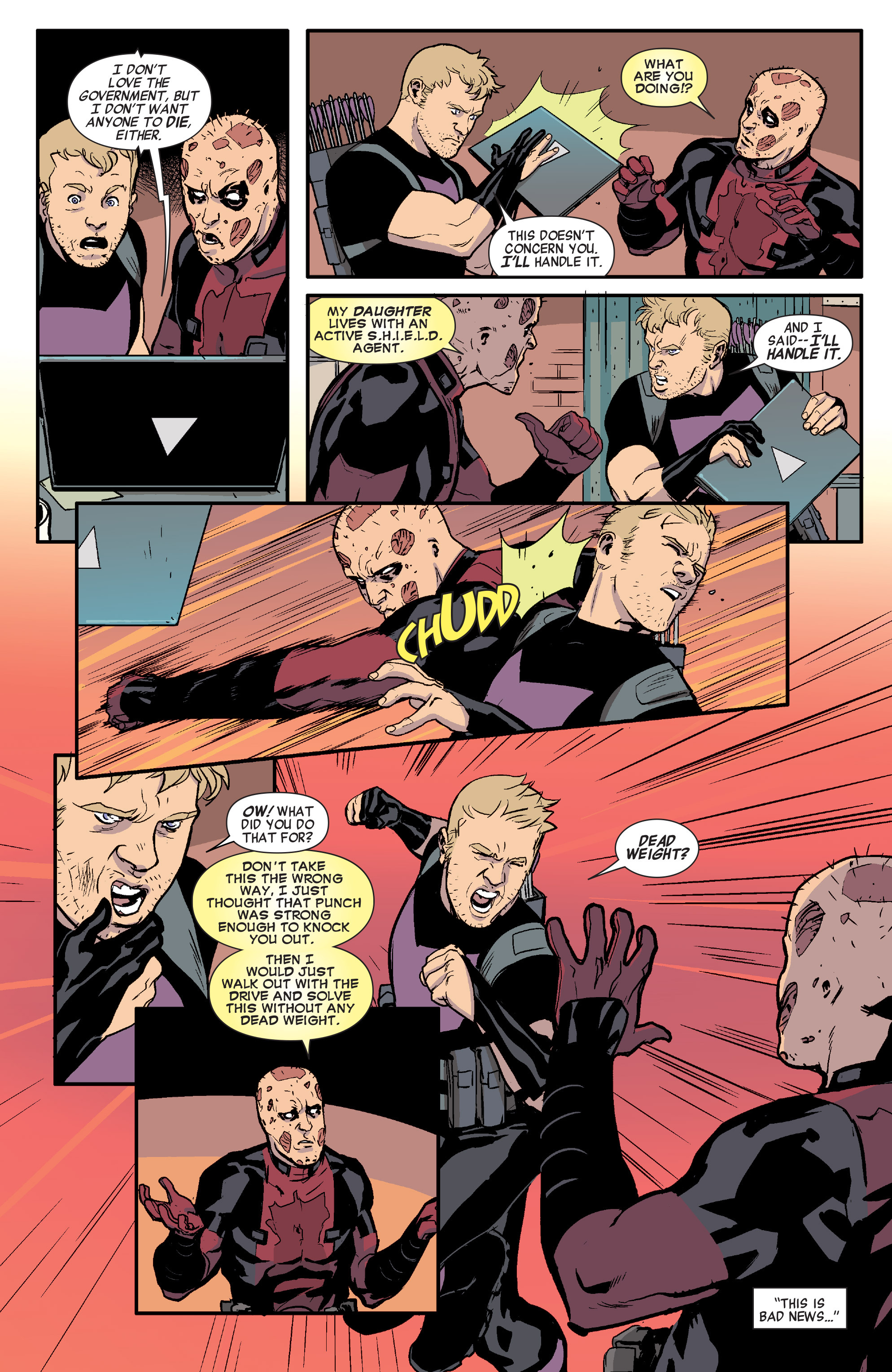 Read online Hawkeye vs. Deadpool comic -  Issue #0 - 28