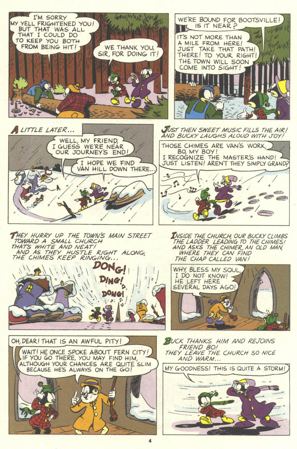 Read online Walt Disney's Comics and Stories comic -  Issue #556 - 18