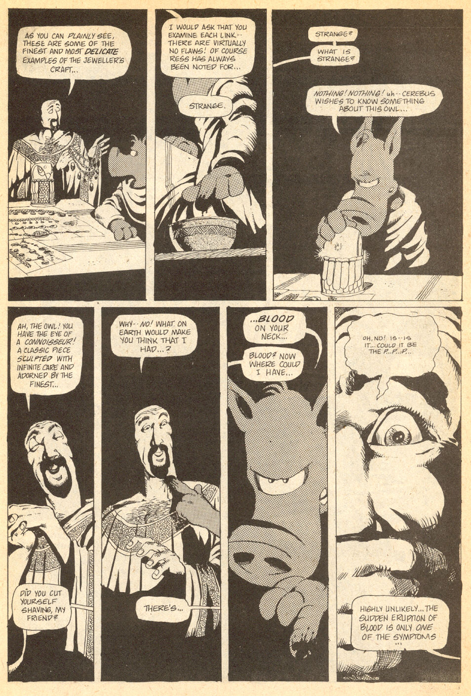 Read online Cerebus comic -  Issue #18 - 18