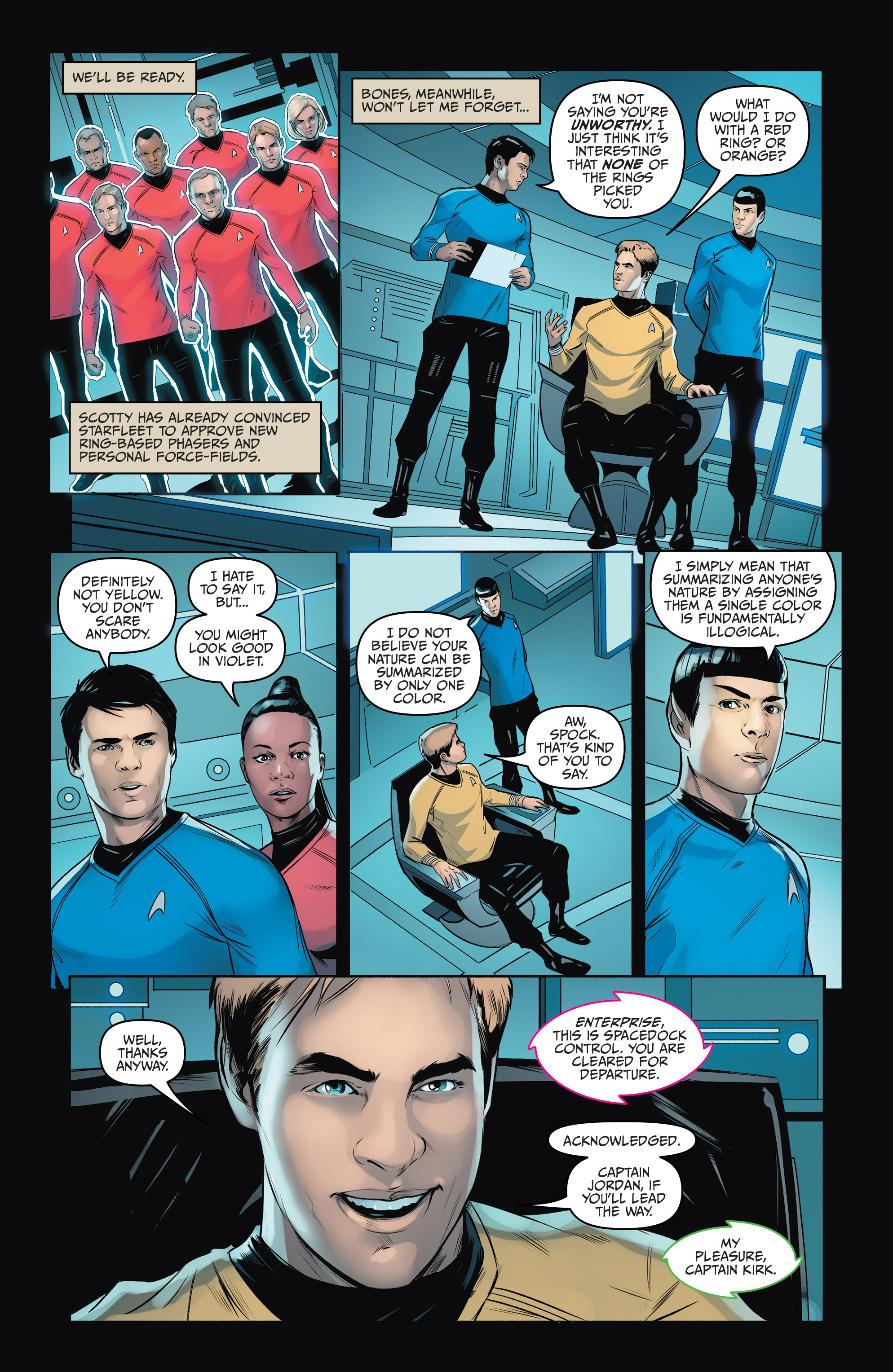 Read online Star Trek/Green Lantern (2015) comic -  Issue #6 - 23