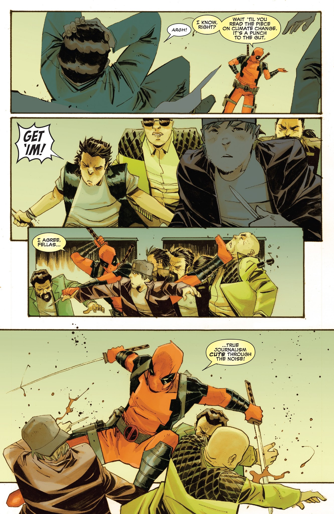 Read online Deadpool vs. Old Man Logan comic -  Issue #1 - 9