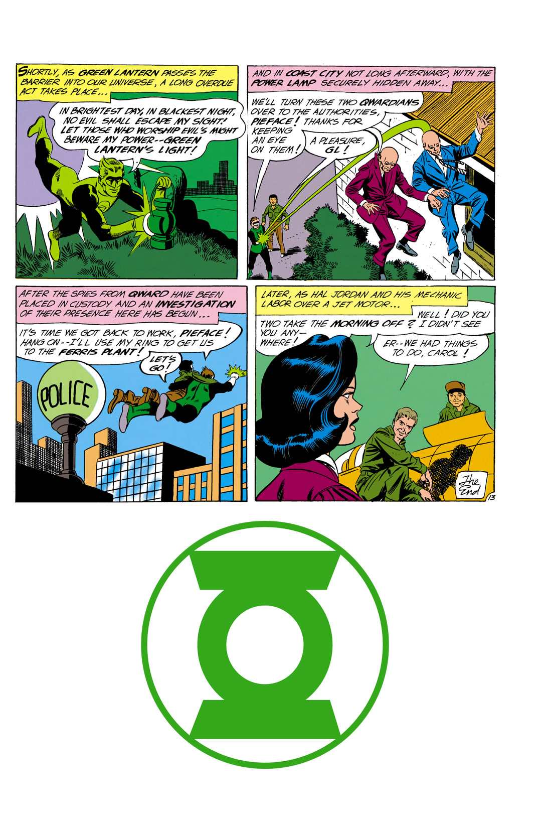 Read online Green Lantern (1960) comic -  Issue #3 - 14