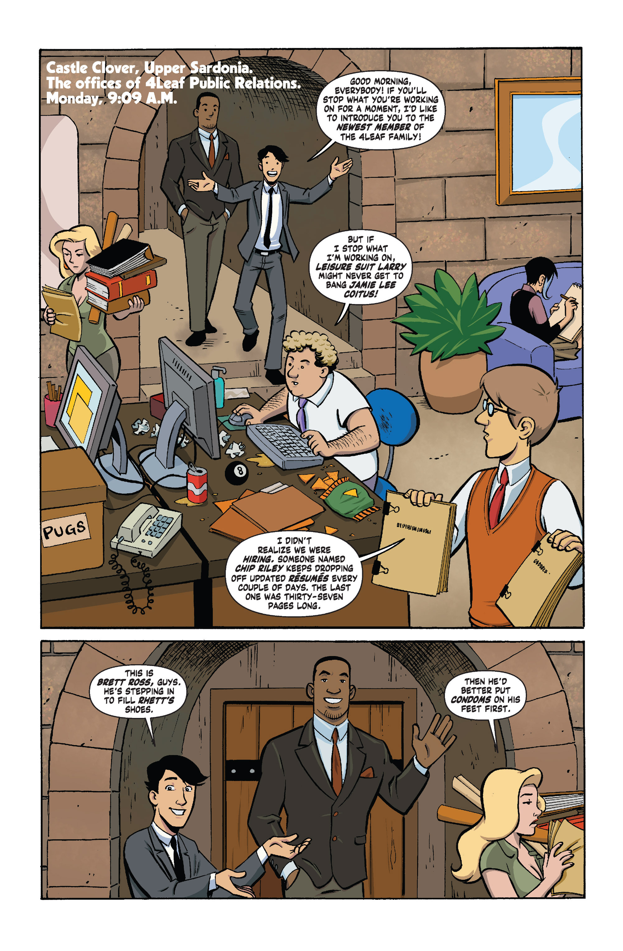 Read online Public Relations comic -  Issue #7 - 7