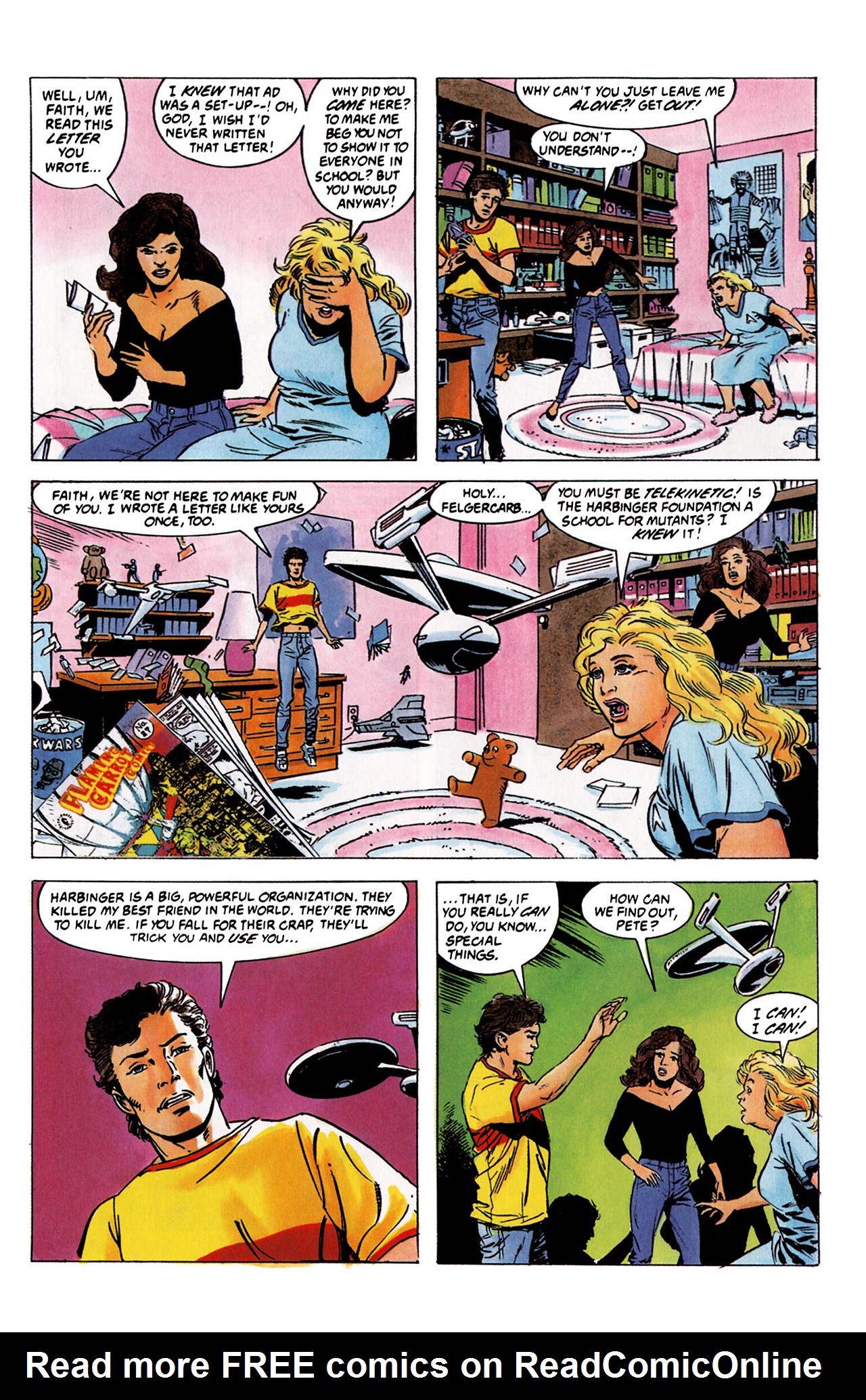 Read online Harbinger (1992) comic -  Issue #1 - 11