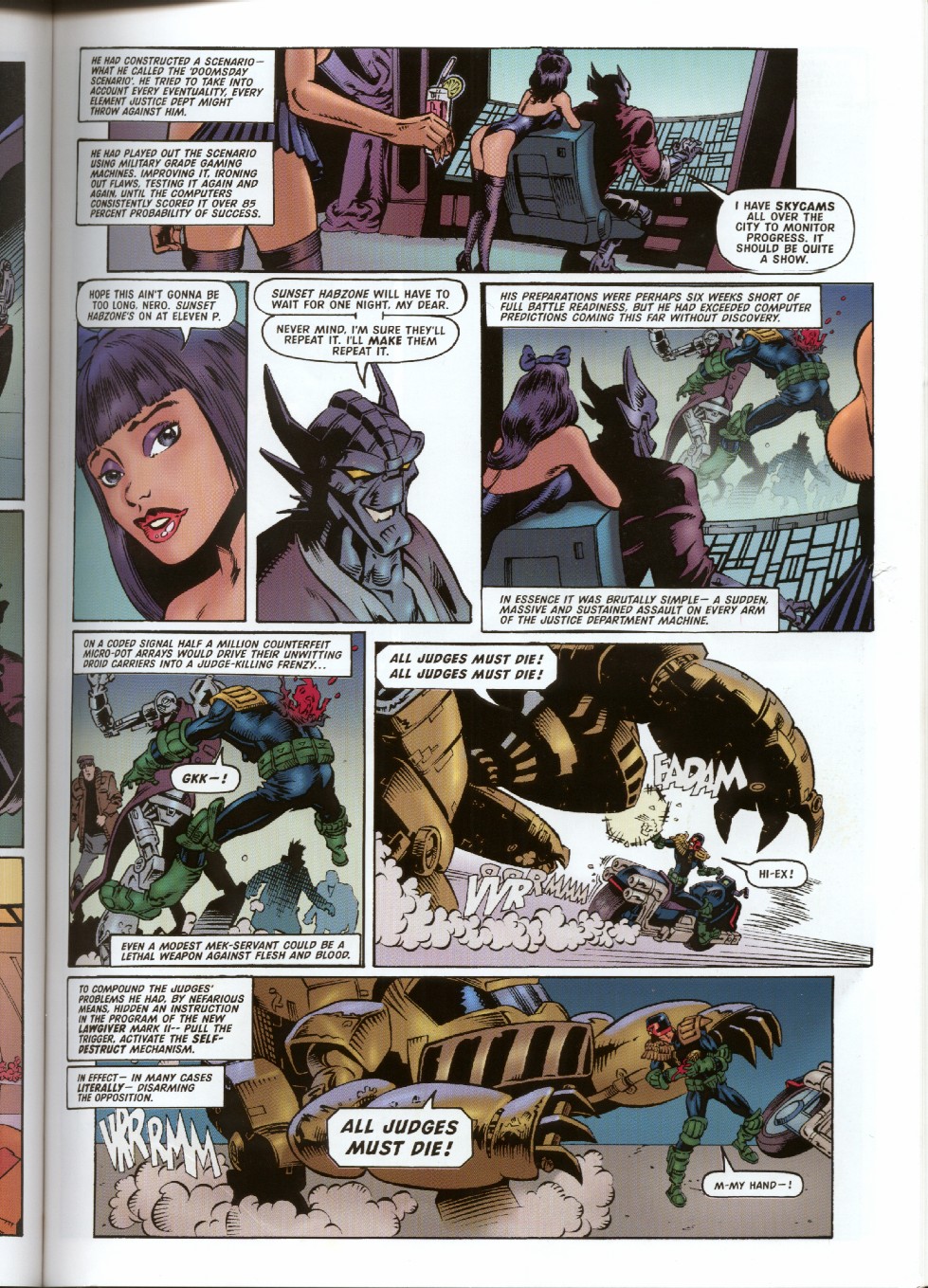 Read online Judge Dredd [Collections - Hamlyn | Mandarin] comic -  Issue # TPB Doomsday For Mega-City One - 49