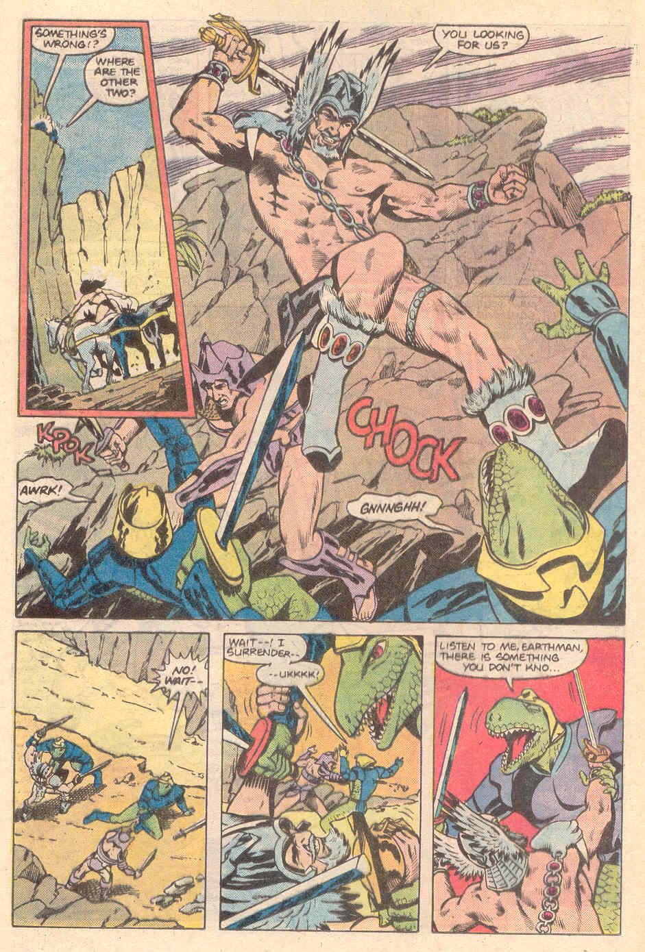 Read online Warlord (1976) comic -  Issue #105 - 17