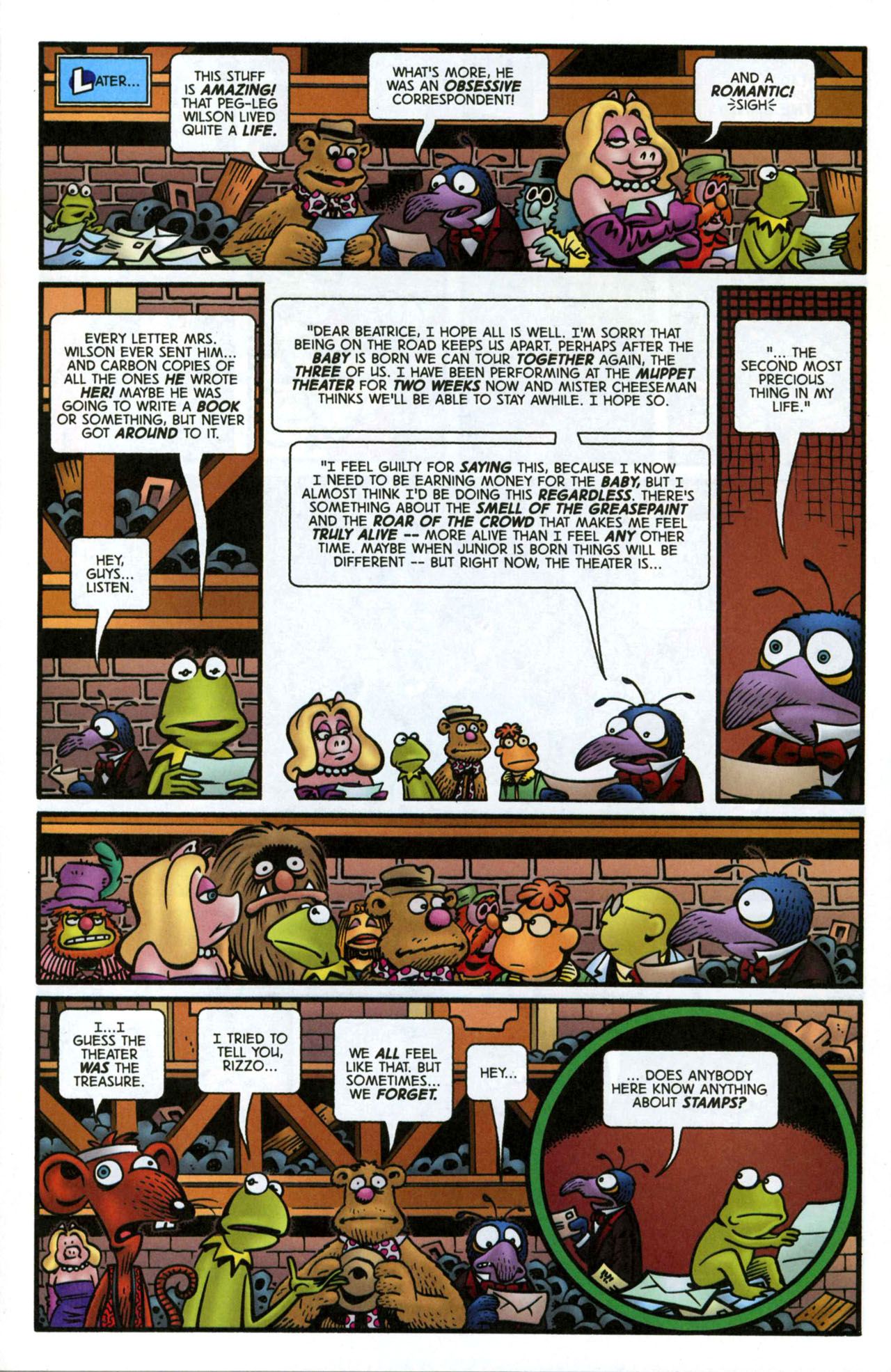 Read online The Muppet Show: The Treasure of Peg-Leg Wilson comic -  Issue #4 - 22