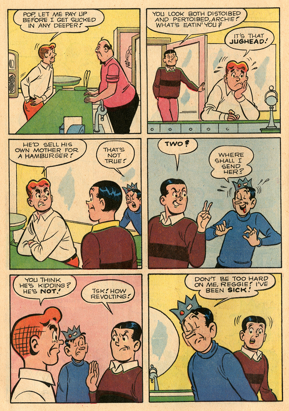 Read online Archie's Pal Jughead comic -  Issue #73 - 16