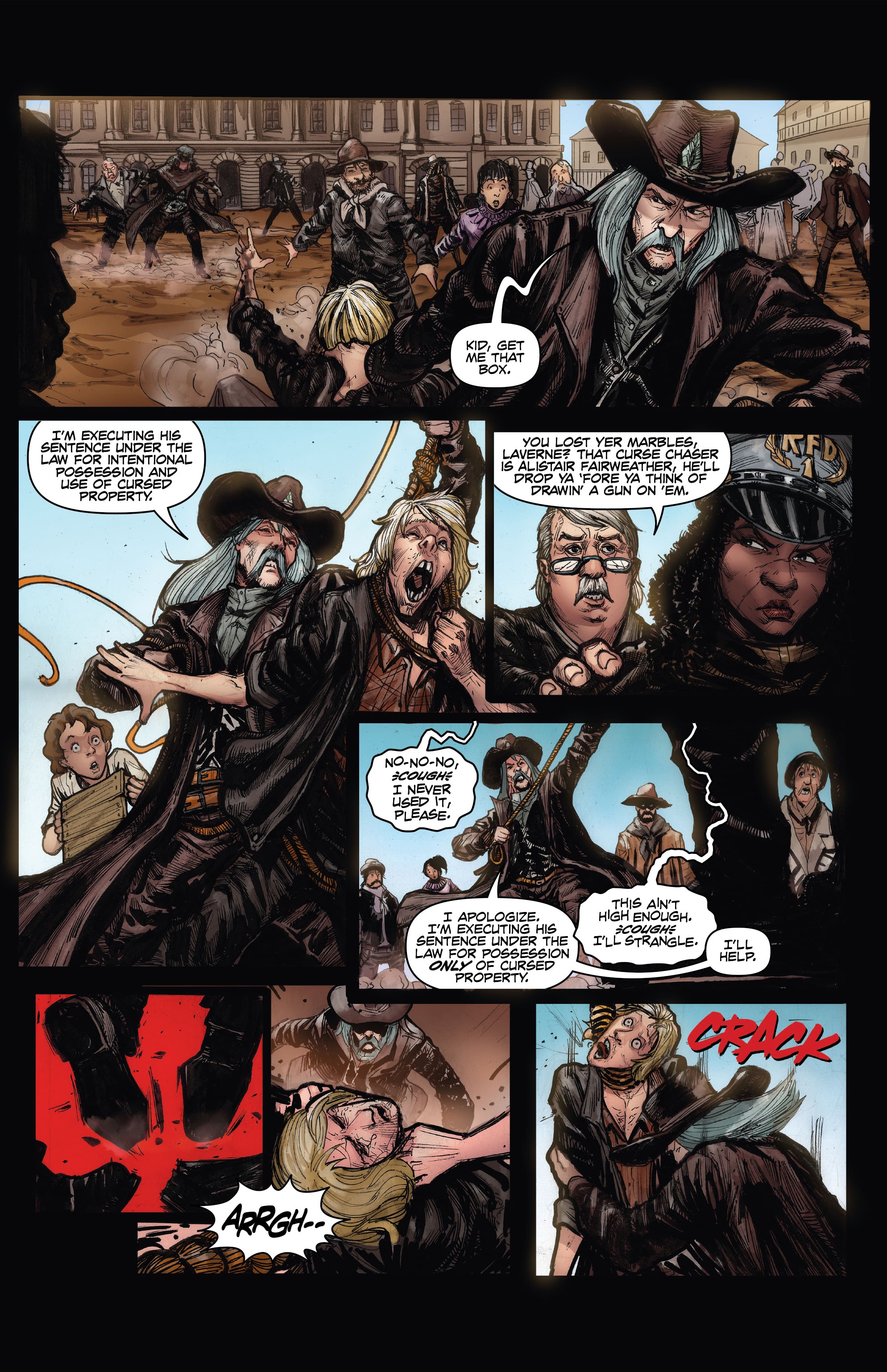 Read online The Few and Cursed: Shadow Nation comic -  Issue # TPB - 22